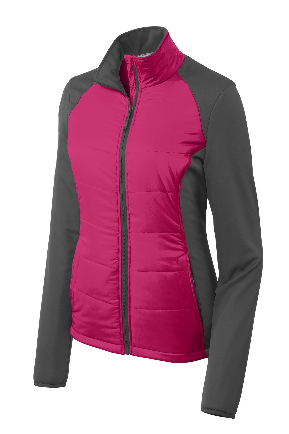 Port Authority Women's Hybrid Soft Shell Jacket. L787 Womens Apparel Jackets & Vests