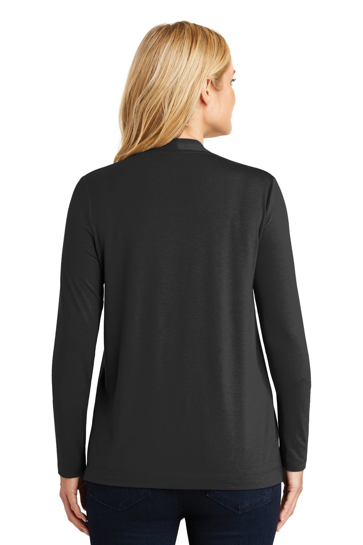 Port Authority Women's Concept Open Cardigan. L5430 Womens Apparel Sweatshirts & Fleece