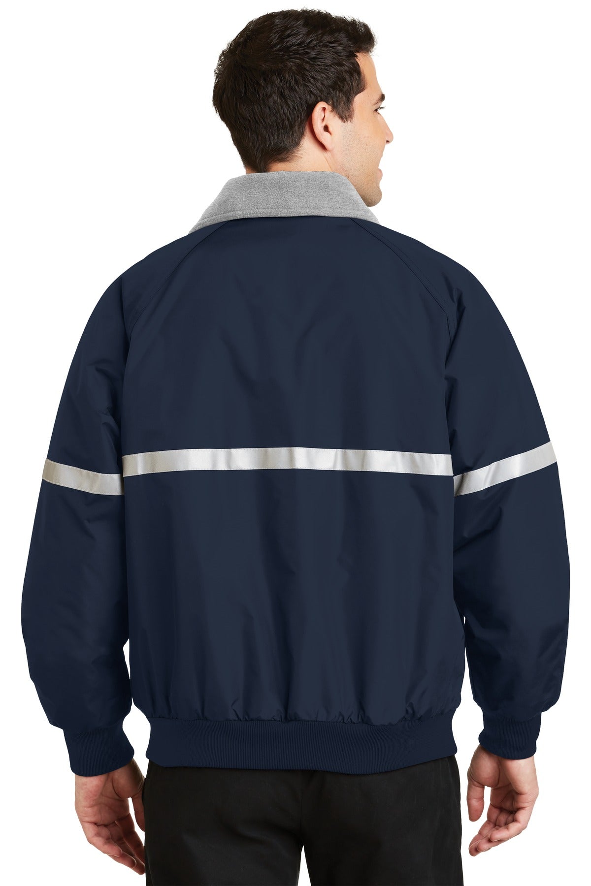 Port Authority Men's Challenger Jacket with Reflective Taping. J754R Mens Apparel Jackets & Vests