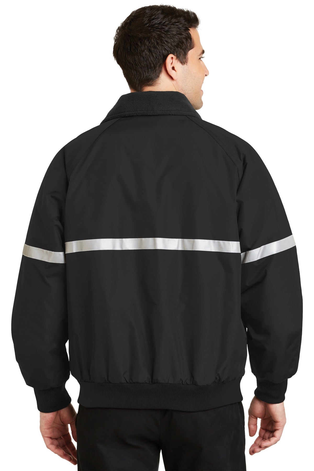 Port Authority Men's Challenger Jacket with Reflective Taping. J754R Mens Apparel Jackets & Vests