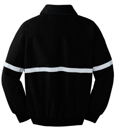 Port Authority Men's Challenger Jacket with Reflective Taping. J754R Mens Apparel Jackets & Vests