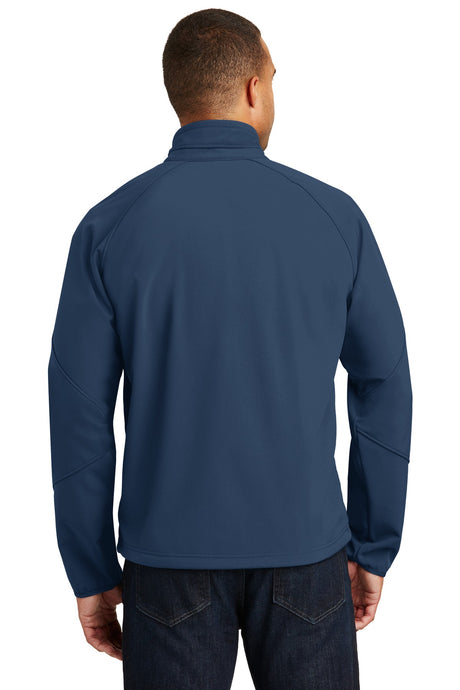 Port Authority Men's Textured Soft Shell Jacket. J705 Mens Apparel Jackets & Vests