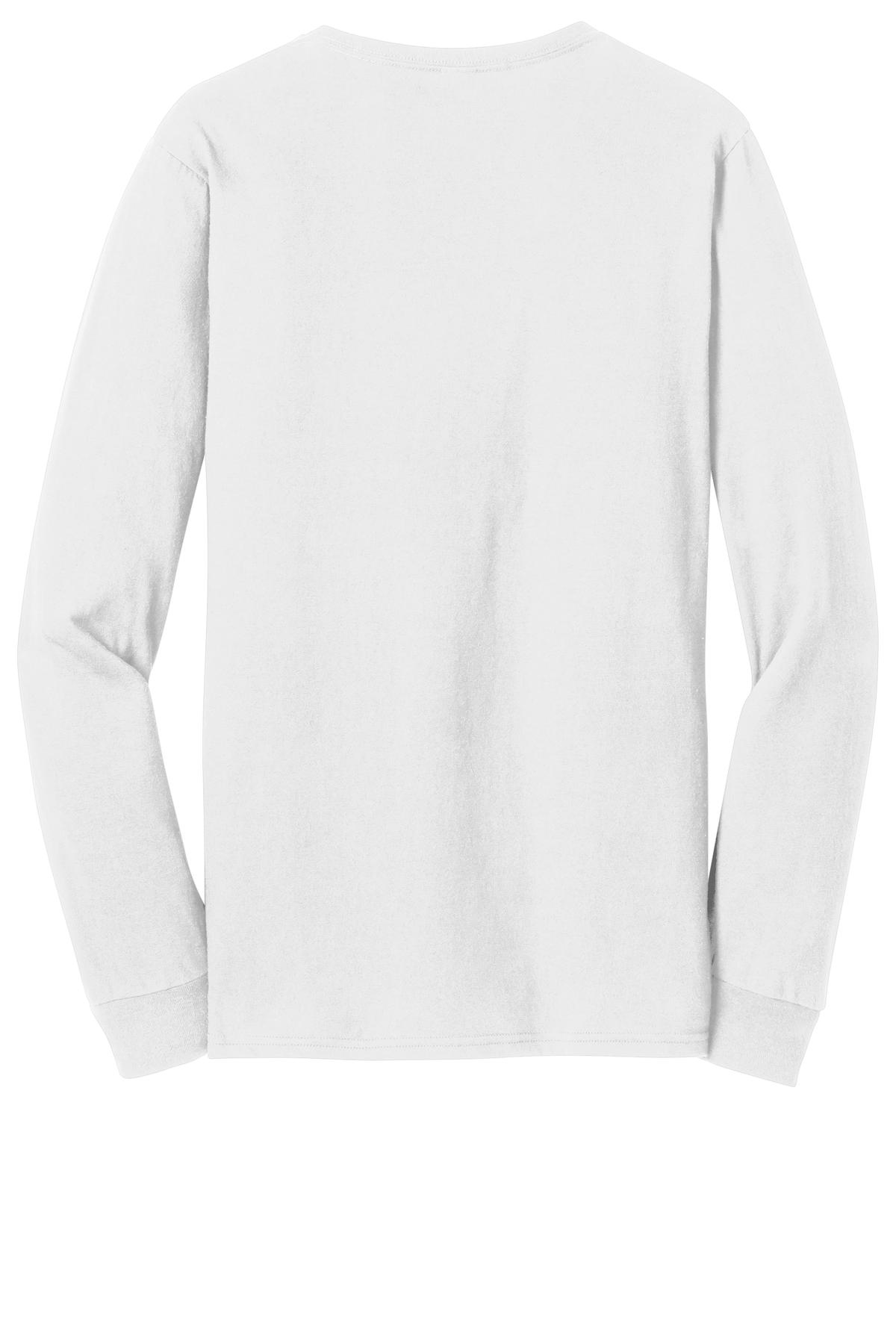 District Men's The Concert Tee Long Sleeve. DT5200 District