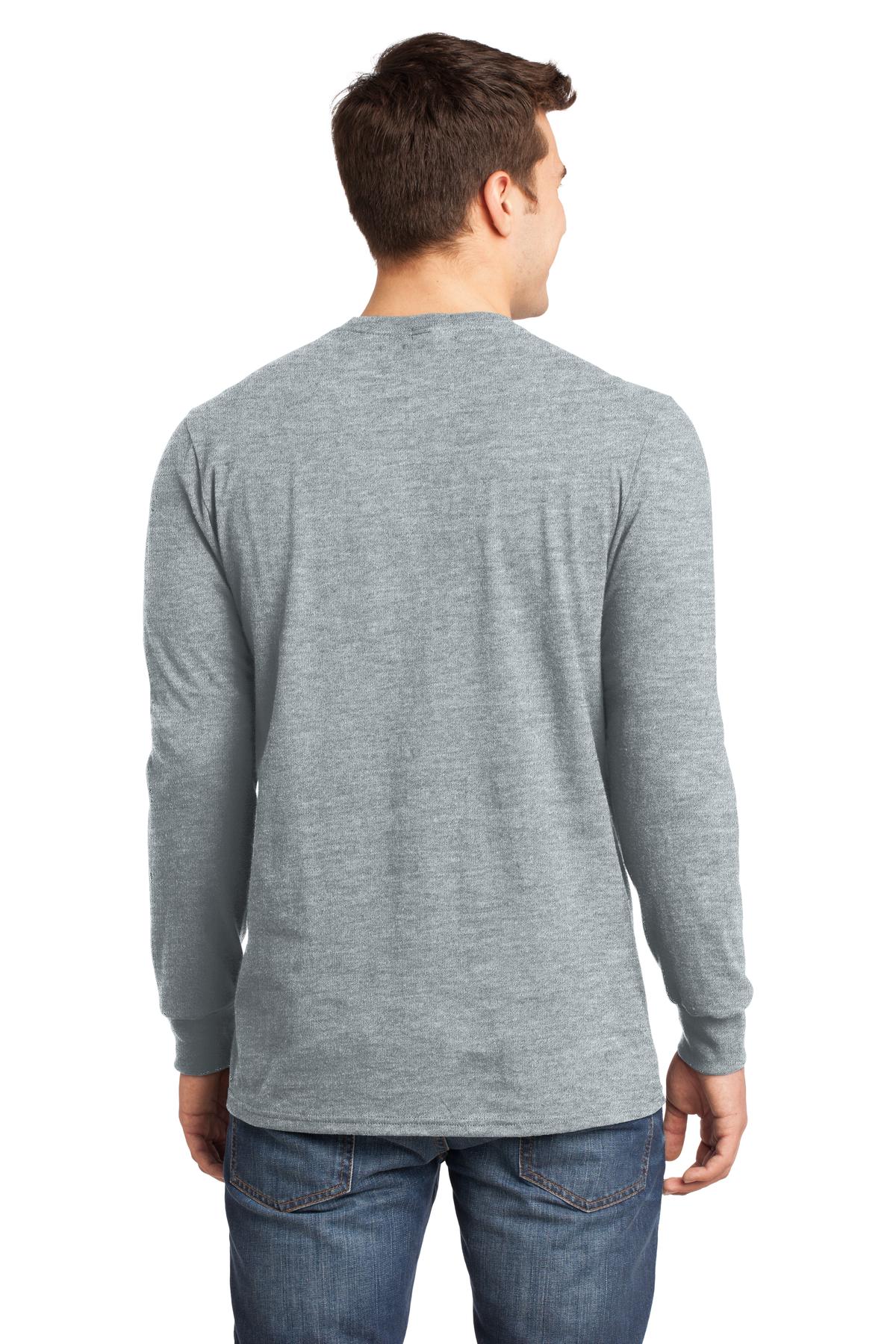 District Men's The Concert Tee Long Sleeve. DT5200 District