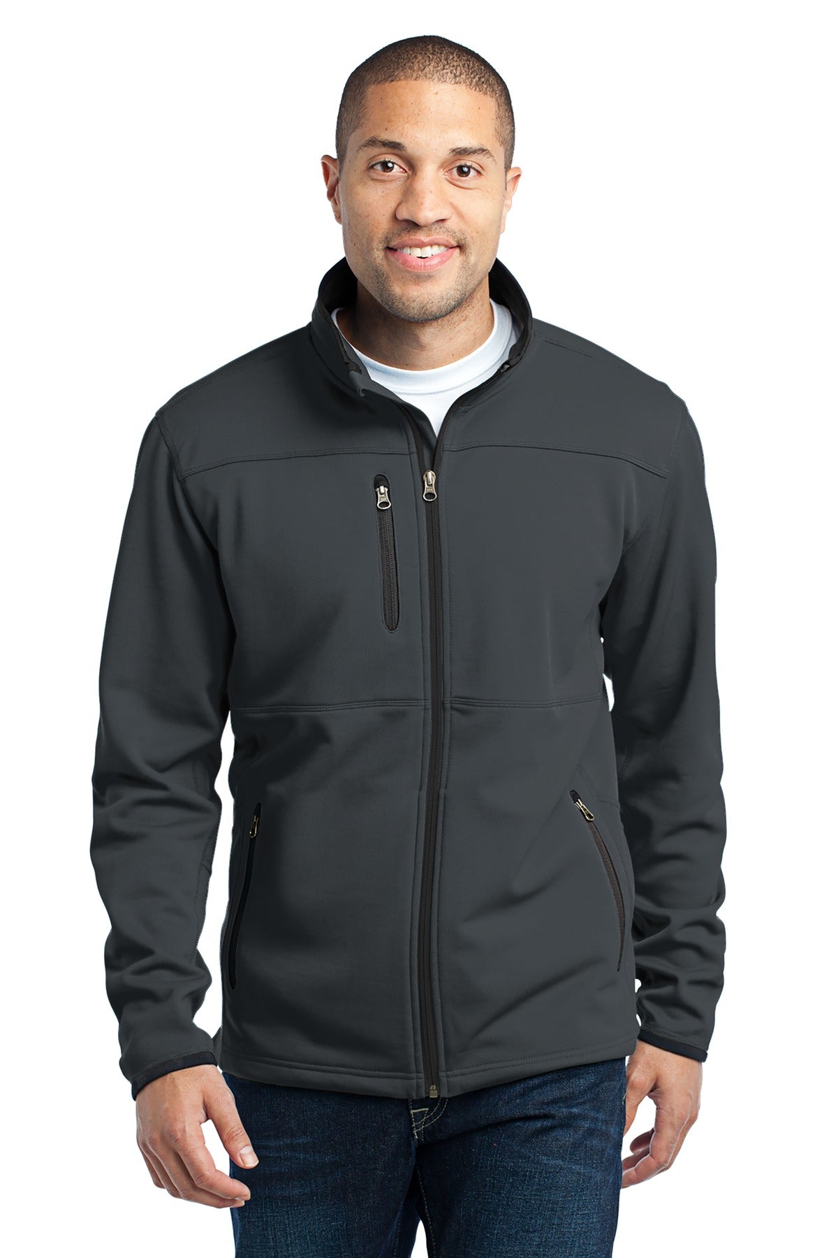 Port Authority Men's Pique Fleece Jacket. F222 Mens Apparel Jackets & Vests