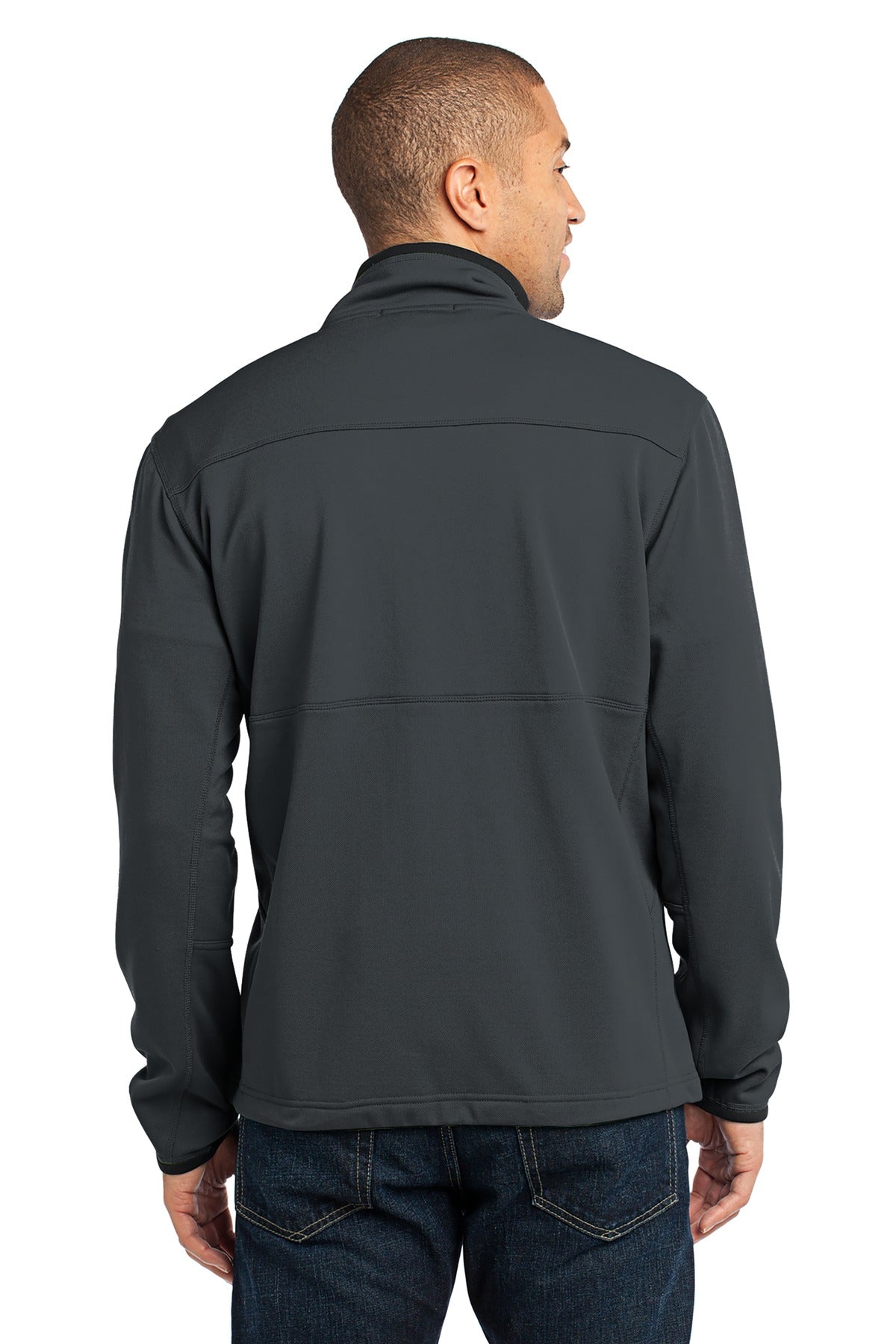 Port Authority Men's Pique Fleece Jacket. F222 Mens Apparel Jackets & Vests