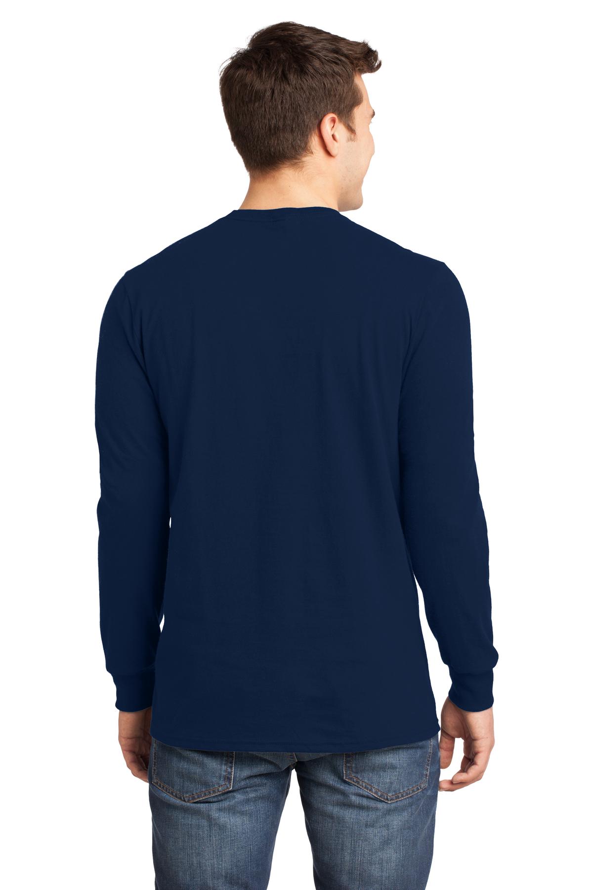 District Men's The Concert Tee Long Sleeve. DT5200 District