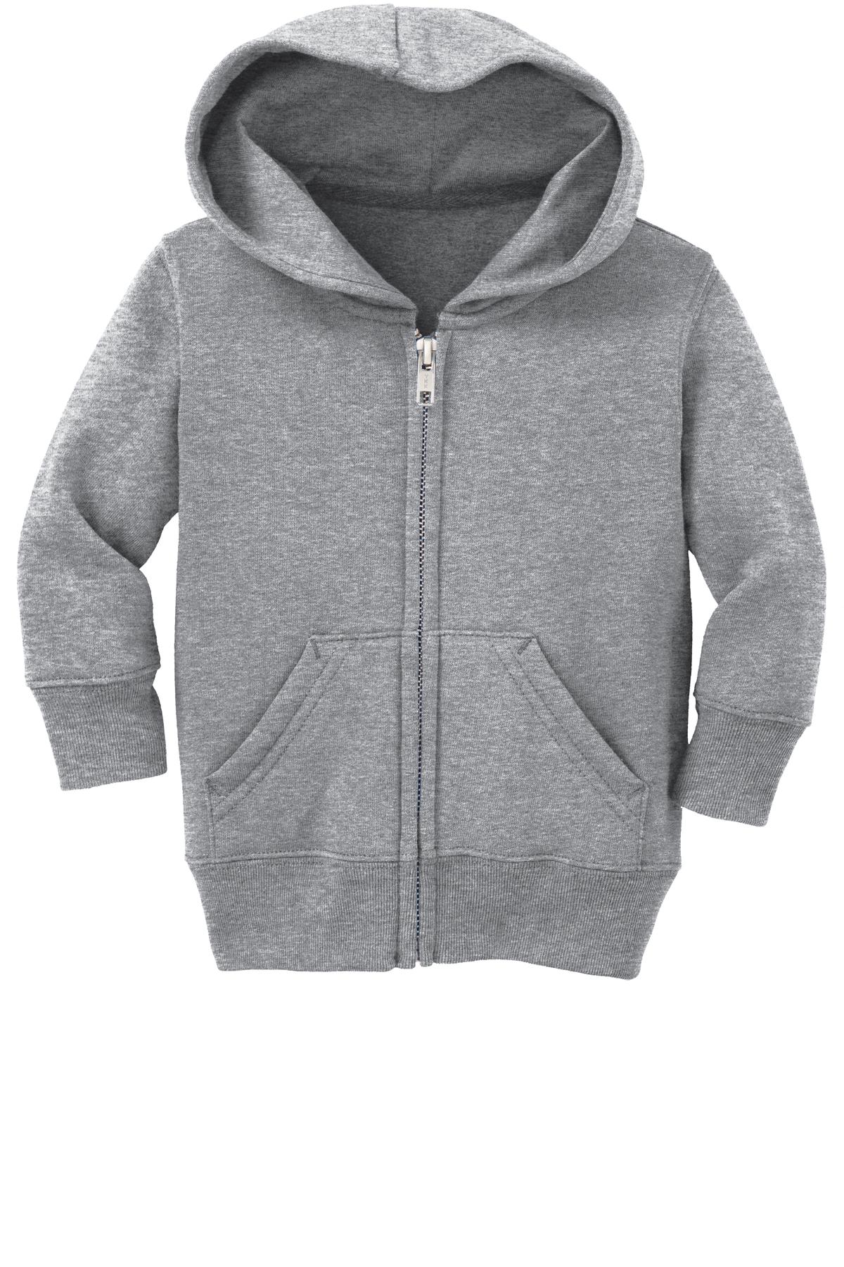 Port & Company Infant Core Fleece Full-Zip Hooded Sweatshirt CAR78IZH Port & Company