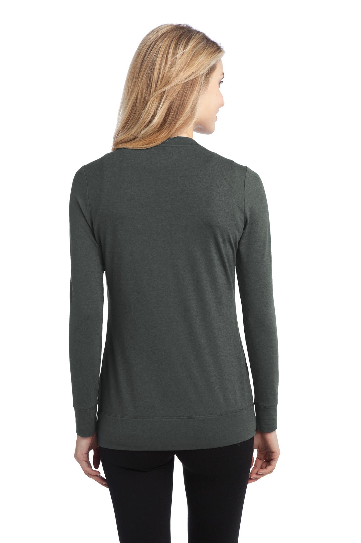 Port Authority Women's Concept Cardigan. L545 Womens Apparel Sweatshirts & Fleece