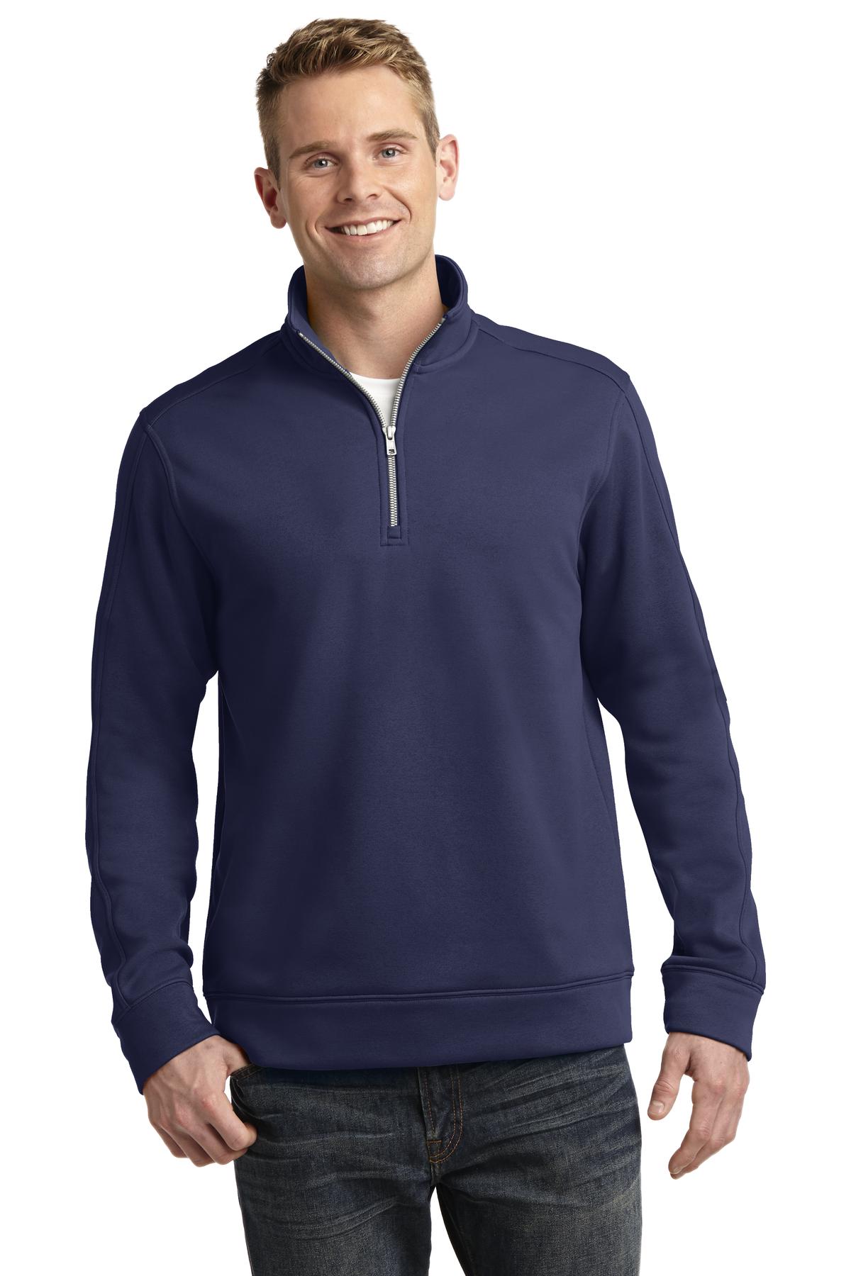 Sport-Tek Repel Fleece 1/4-Zip Pullover. ST291 Mens Apparel Sweatshirts & Fleece