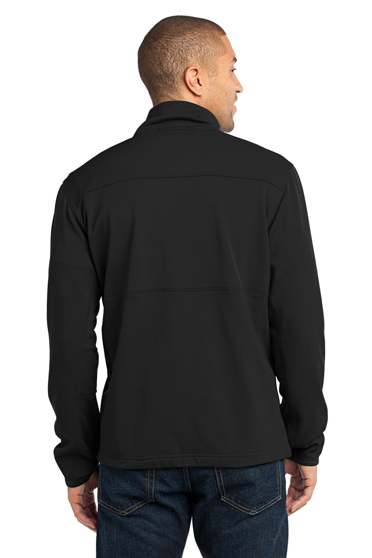 Port Authority Men's Pique Fleece Jacket. F222 Mens Apparel Jackets & Vests