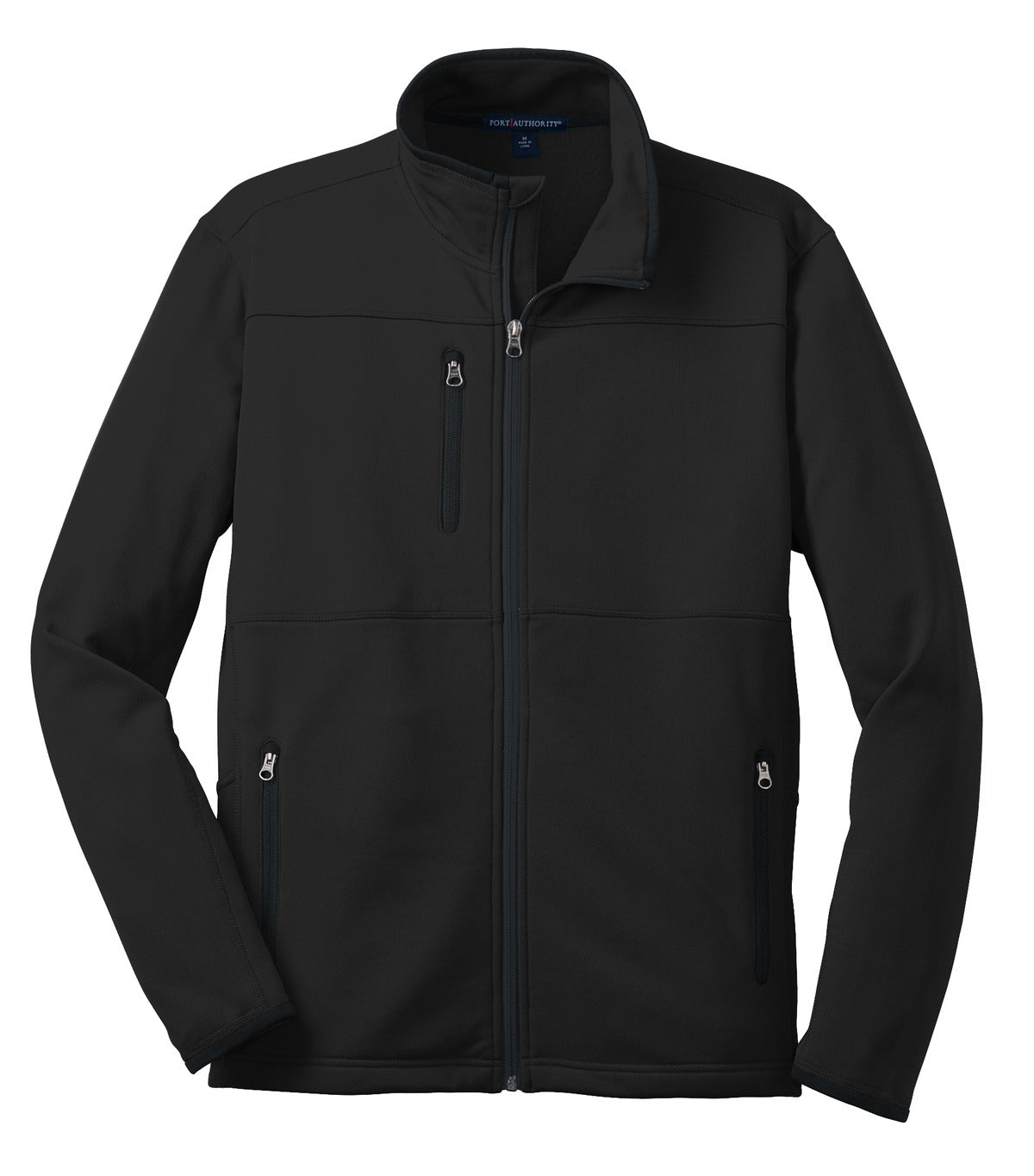 Port Authority Men's Pique Fleece Jacket. F222 Mens Apparel Jackets & Vests