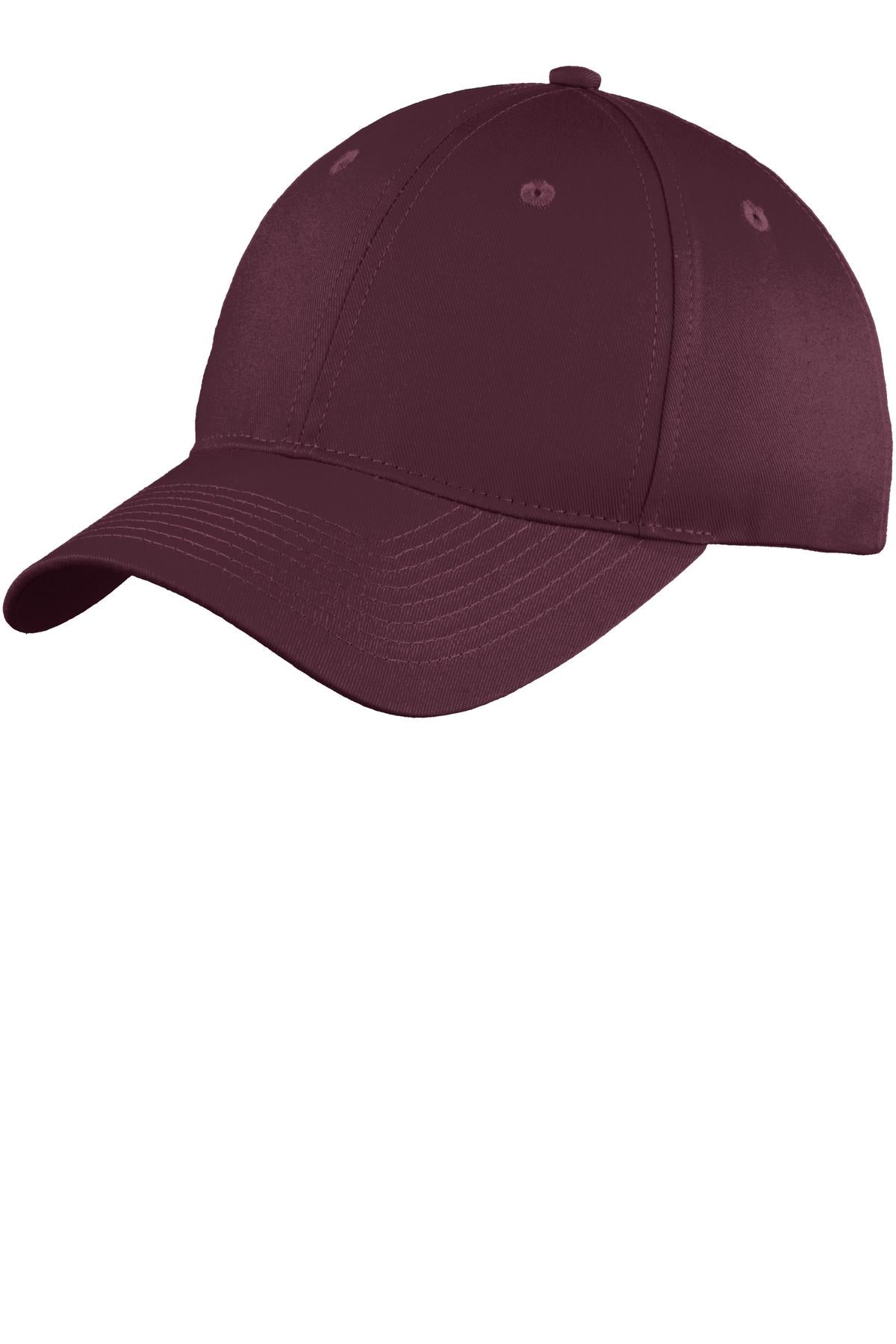 Port & Company - Six-Panel Unstructured Twill Cap Unisex Accessories Hats & Caps
