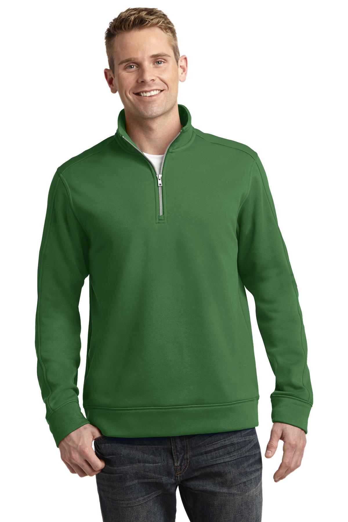 Sport-Tek Repel Fleece 1/4-Zip Pullover. ST291 Mens Apparel Sweatshirts & Fleece