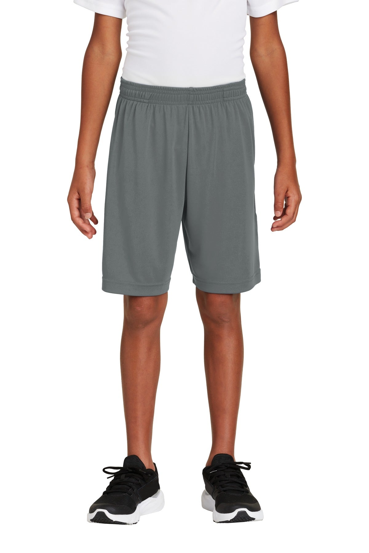 Sport-Tek Youth PosiCharge Competitor Pocketed Short YST355P Youth Apparel Pants & Shorts