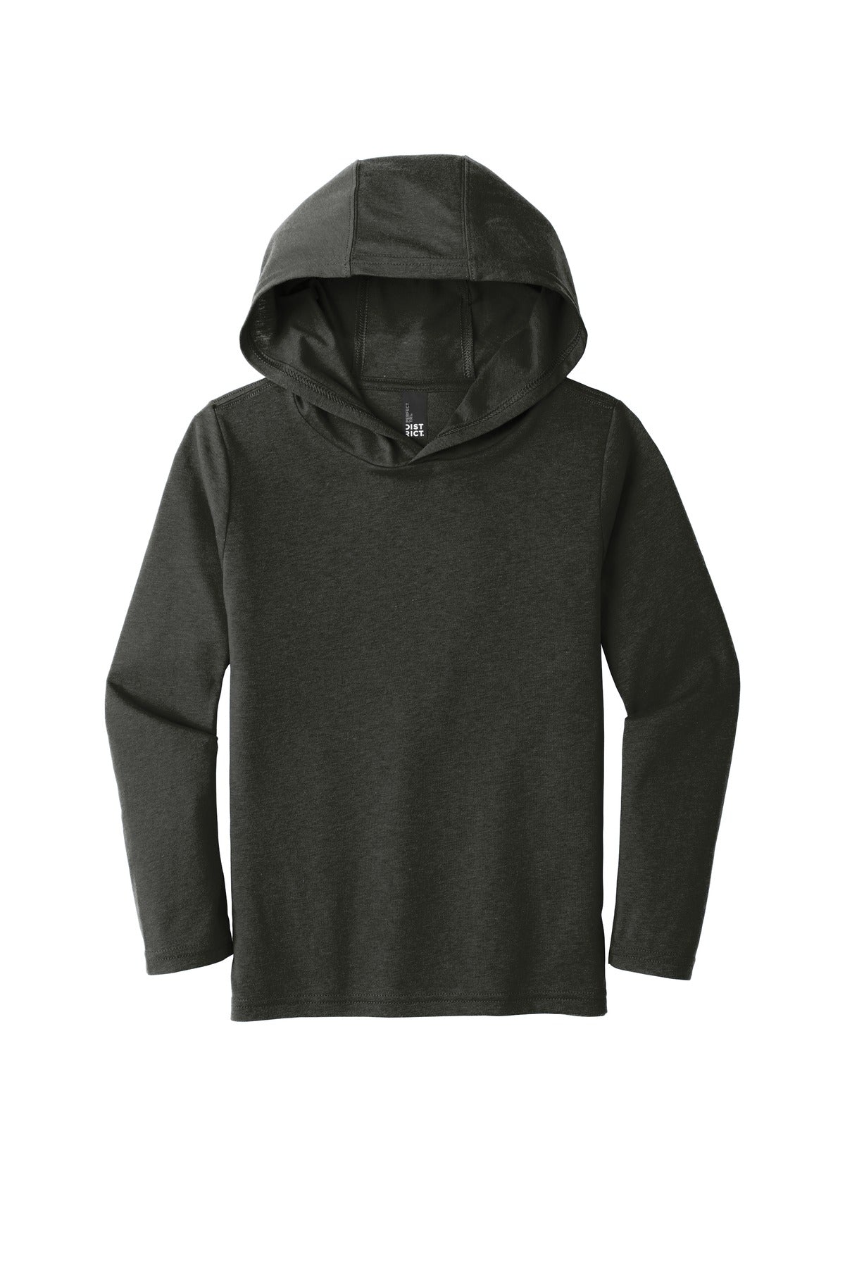 District Youth Perfect Tri Long Sleeve Hoodie DT139Y Youth Apparel Hoodies & Sweatshirts