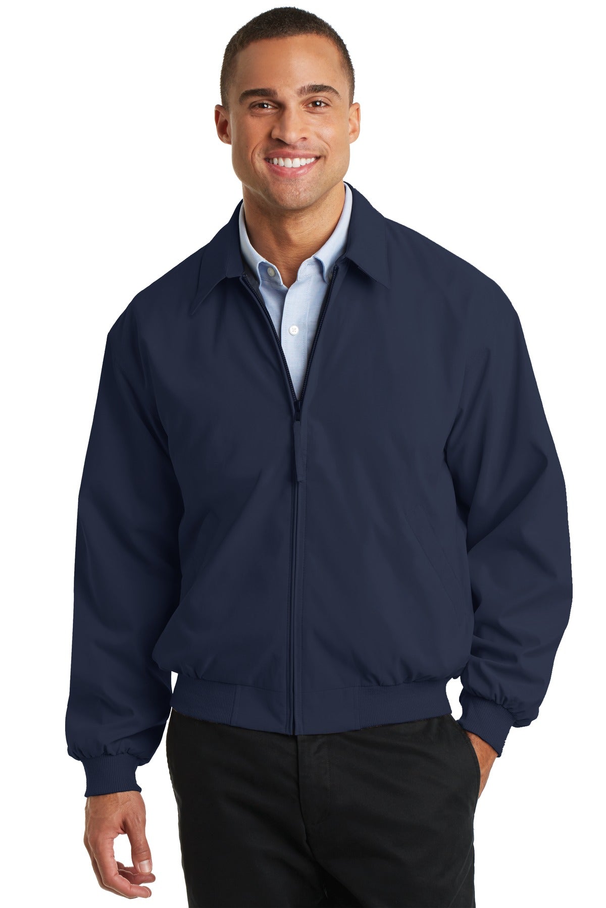 Port Authority Men's Casual Microfiber Jacket. J730 Mens Apparel Jackets & Vests