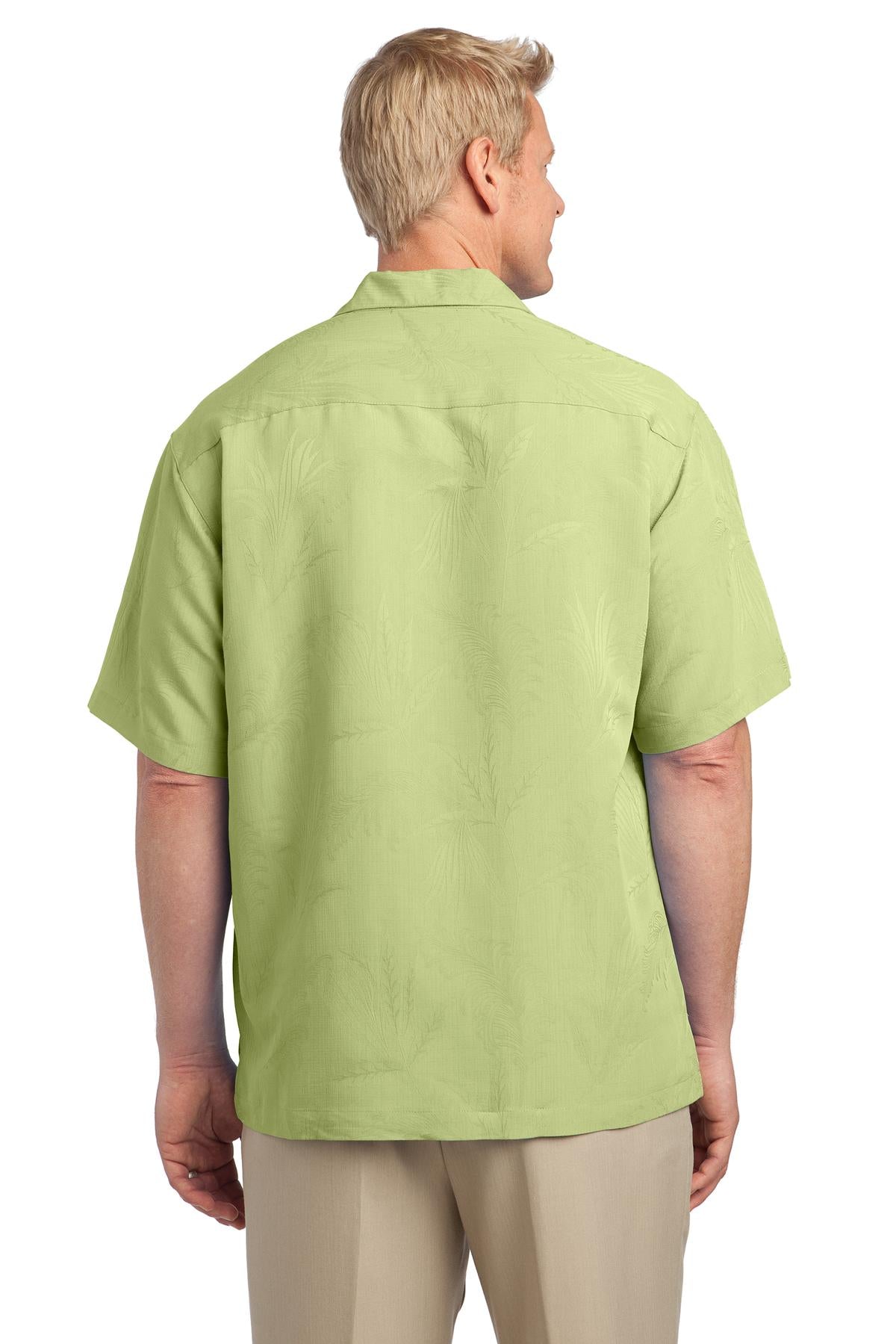 Port Authority Men's Patterned Easy Care Camp Shirt. S536 Mens Apparel Shirts & Tops