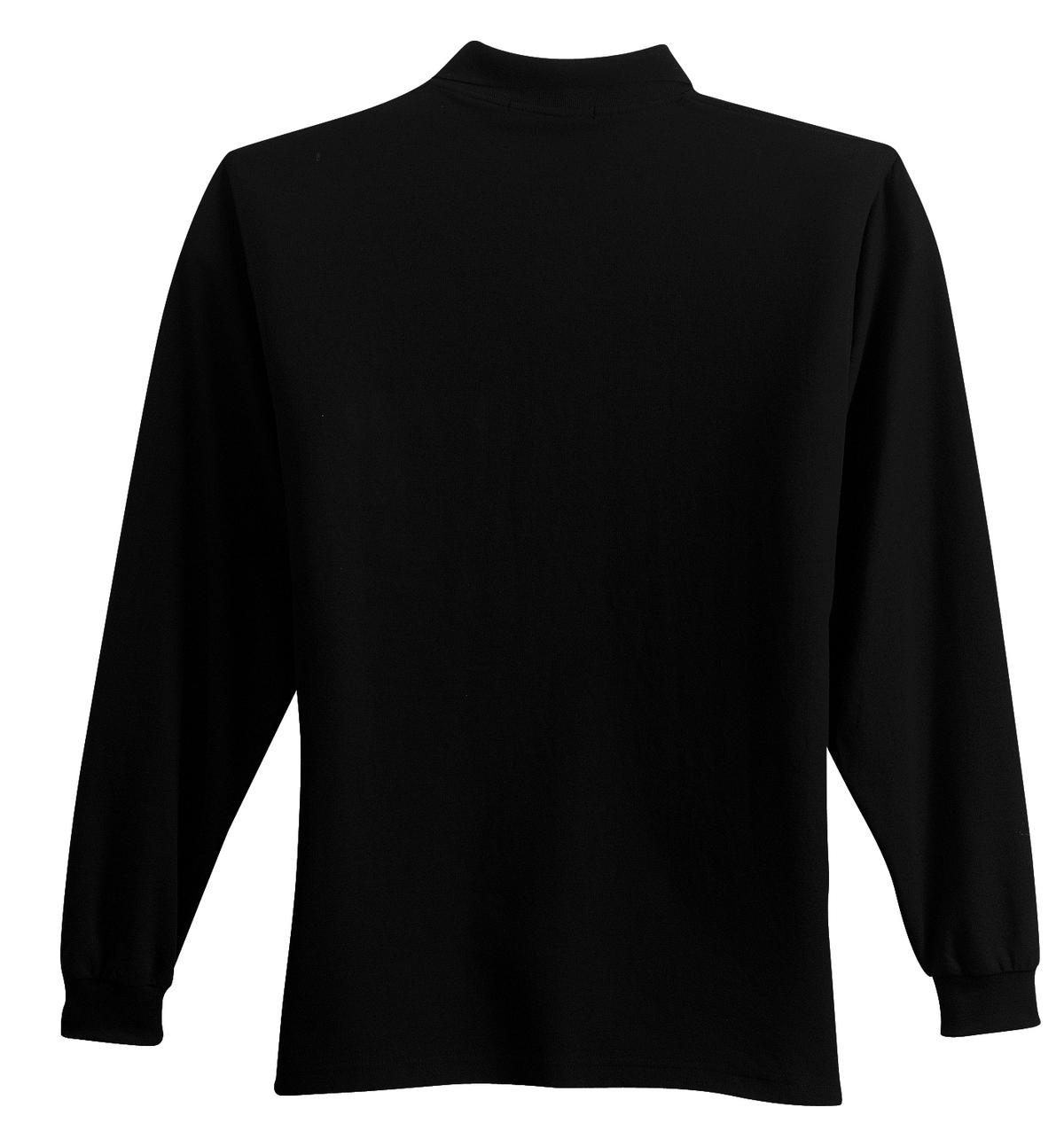Port Authority Men's Long Sleeve Silk Touch Polo with Pocket. K500LSP Mens Apparel Shirts & Tops