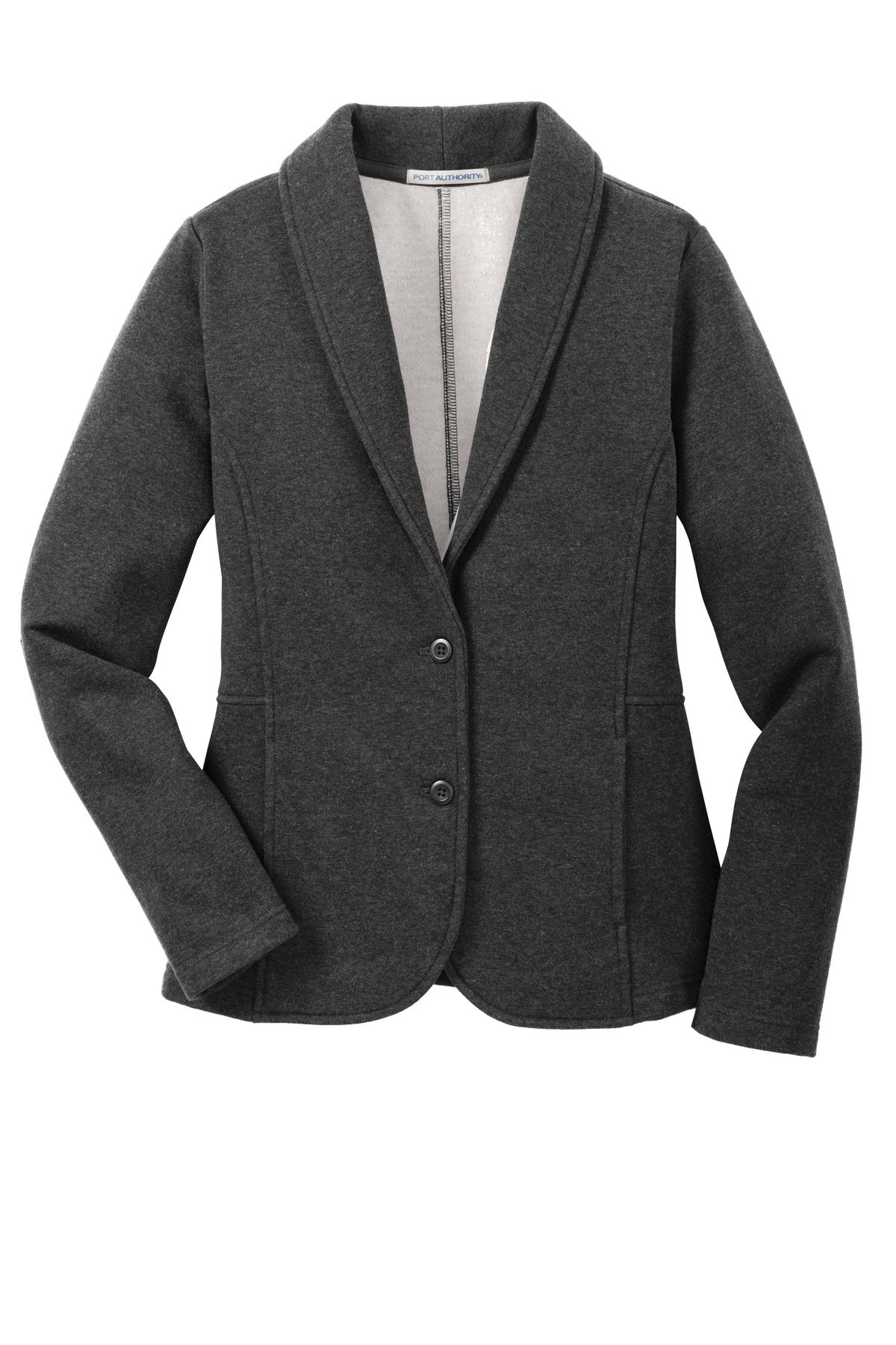 Port Authority Women's Fleece Blazer. L298 Womens Apparel Sweatshirts & Fleece