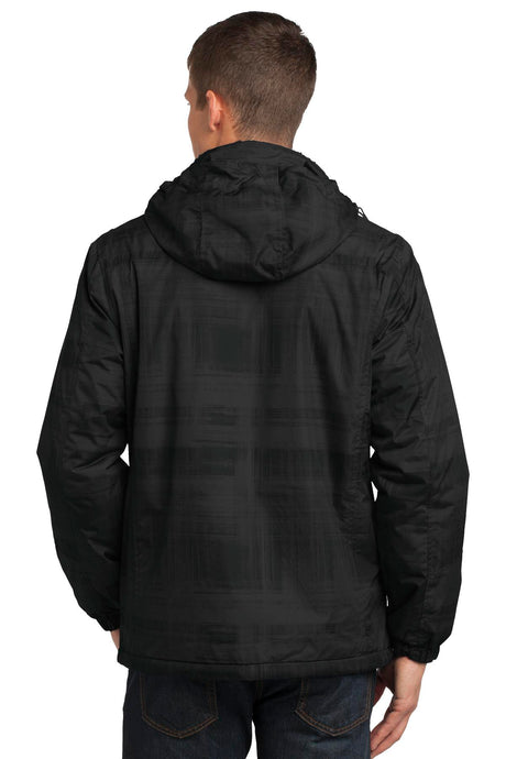 Port Authority Brushstroke Print Insulated Jacket. J320 Mens Apparel Jackets & Vests