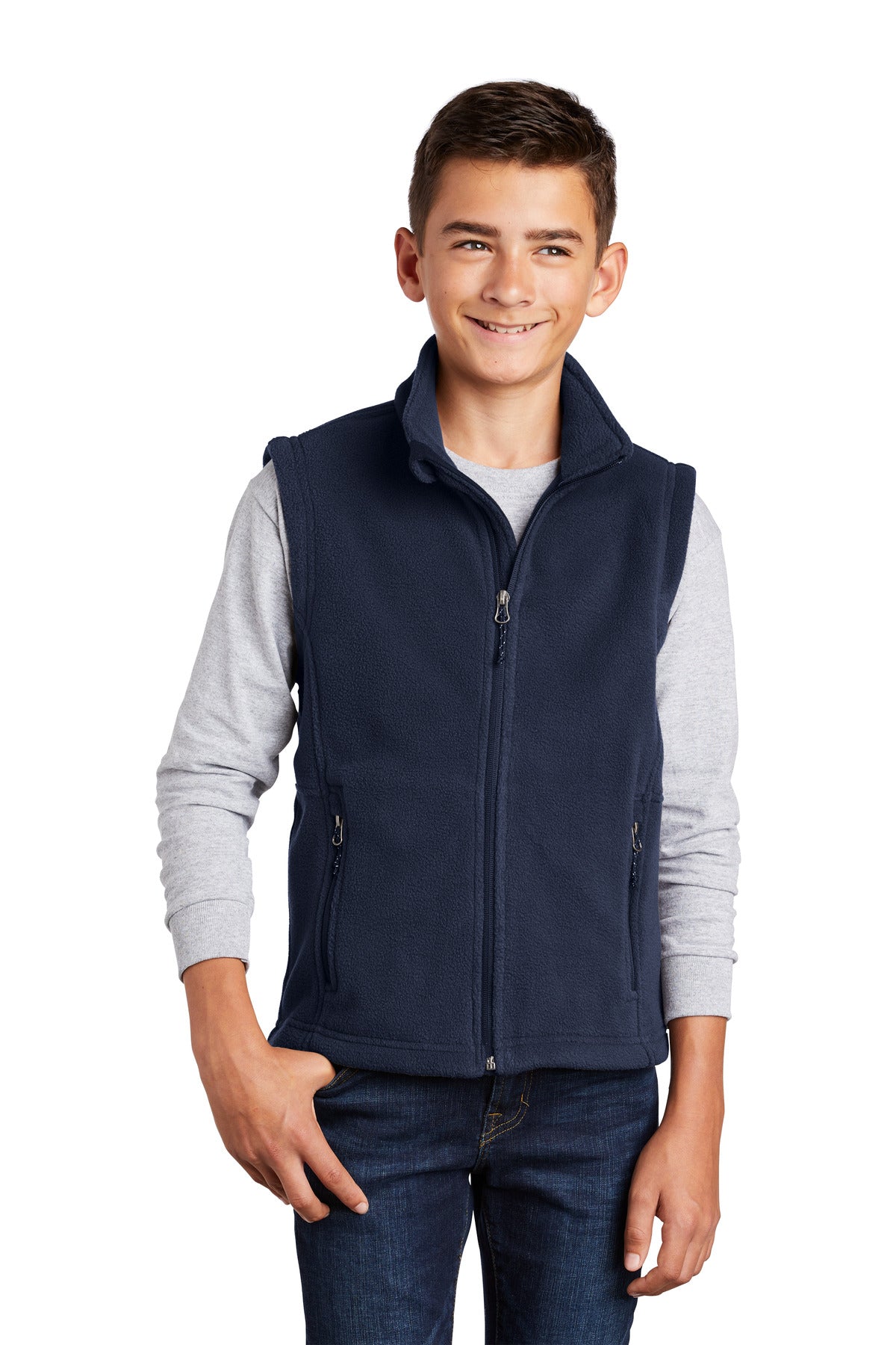 Port Authority Youth Value Fleece Vest. Y219 Youth Apparel Jackets & Vests
