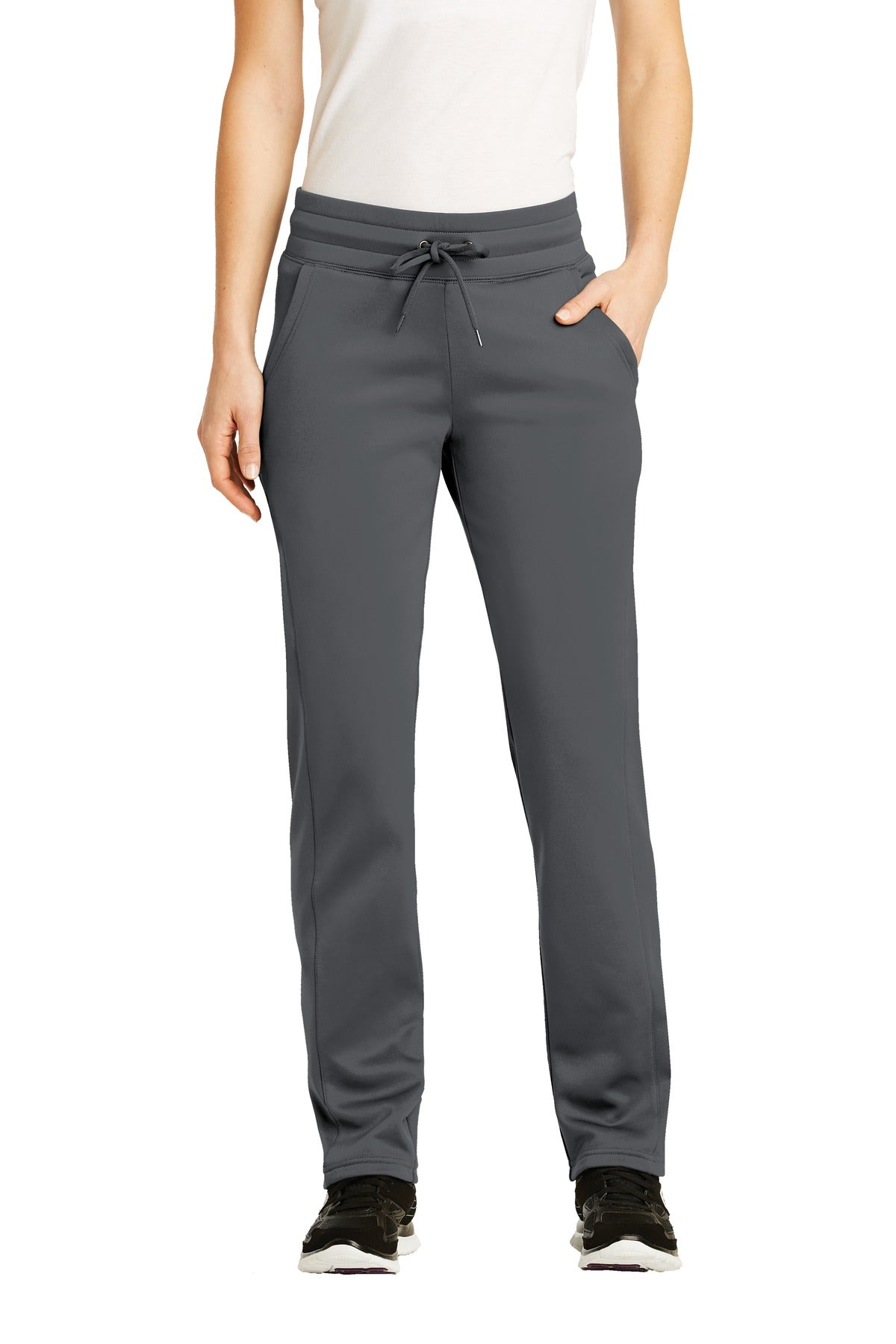 Sport-Tek Women's Sport-Wick Fleece Pant. LST237 Womens Apparel Pants & Sweatpants