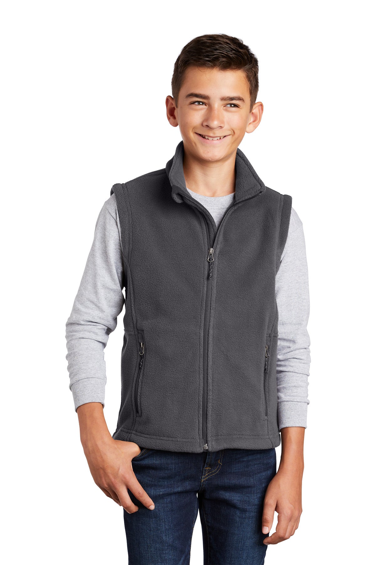 Port Authority Youth Value Fleece Vest. Y219 Youth Apparel Jackets & Vests