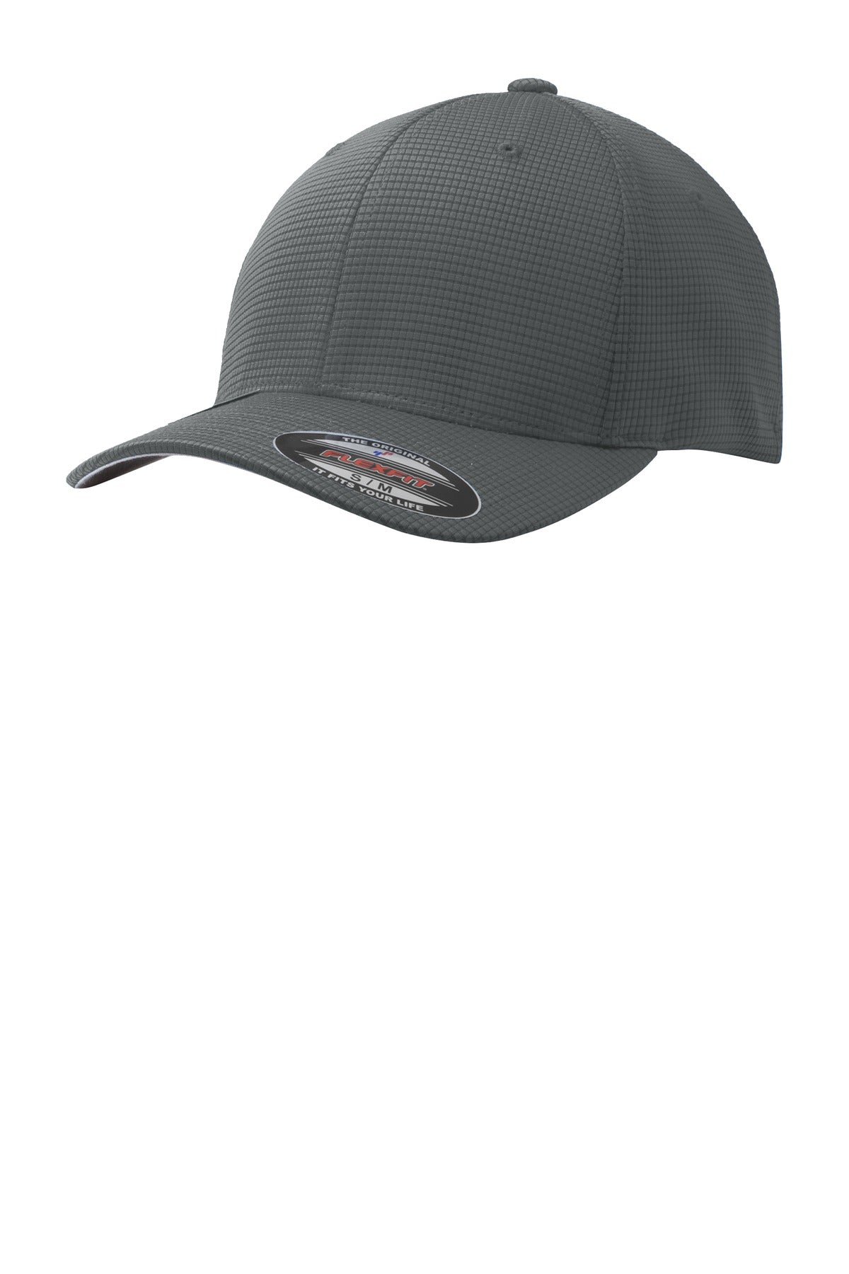 Sport-Tek Flexfit Grid Texture Cap Unisex Accessories Hats & Caps