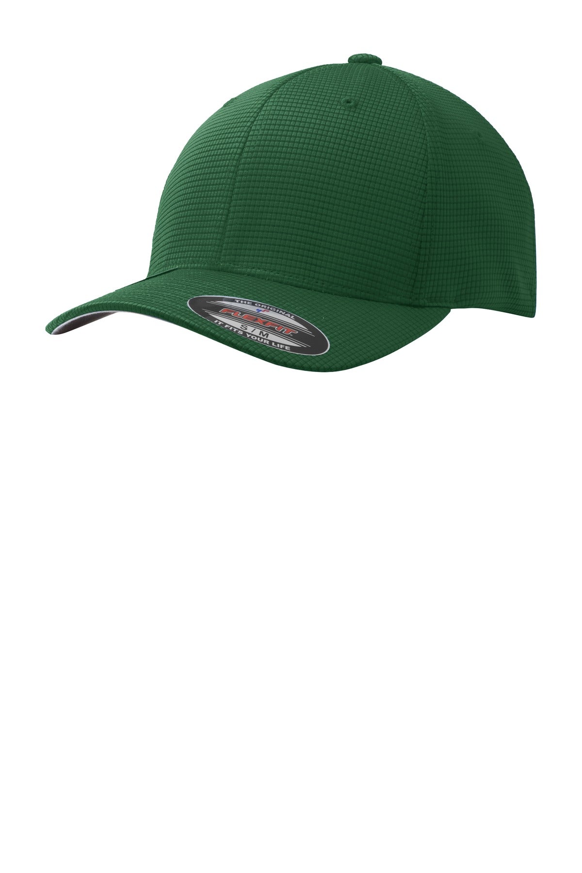 Sport-Tek Flexfit Grid Texture Cap Unisex Accessories Hats & Caps