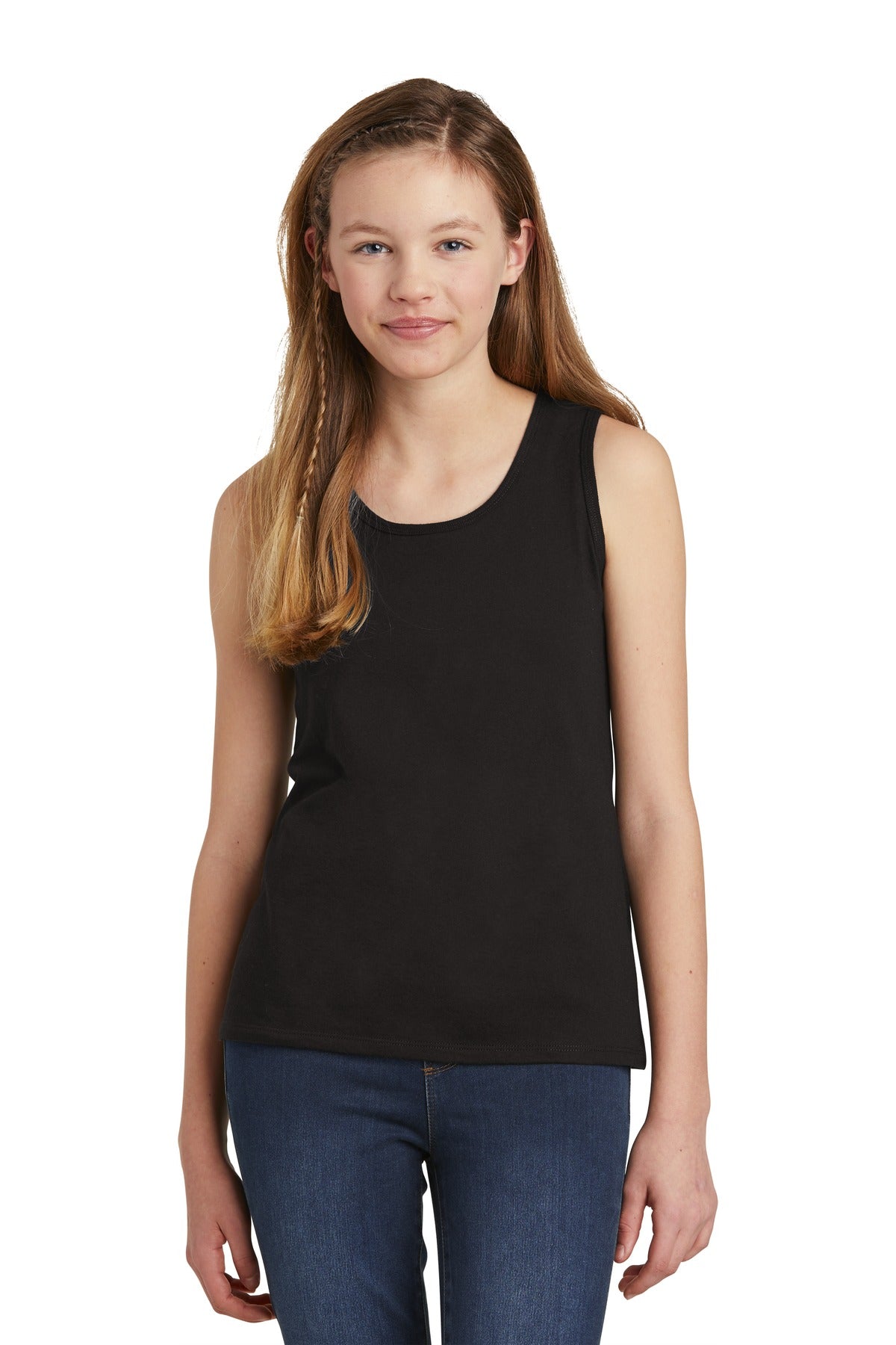 District Girls V.I.T. Tank. DT6303YG Youth Apparel Shirts & Tops