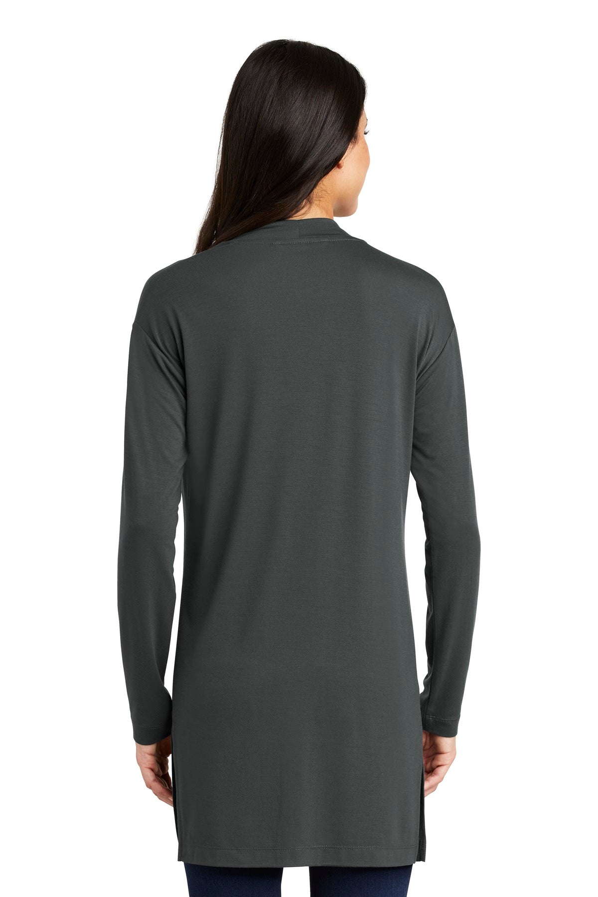 Port Authority Women's Concept Long Pocket Cardigan . LK5434 Womens Apparel Sweatshirts & Fleece
