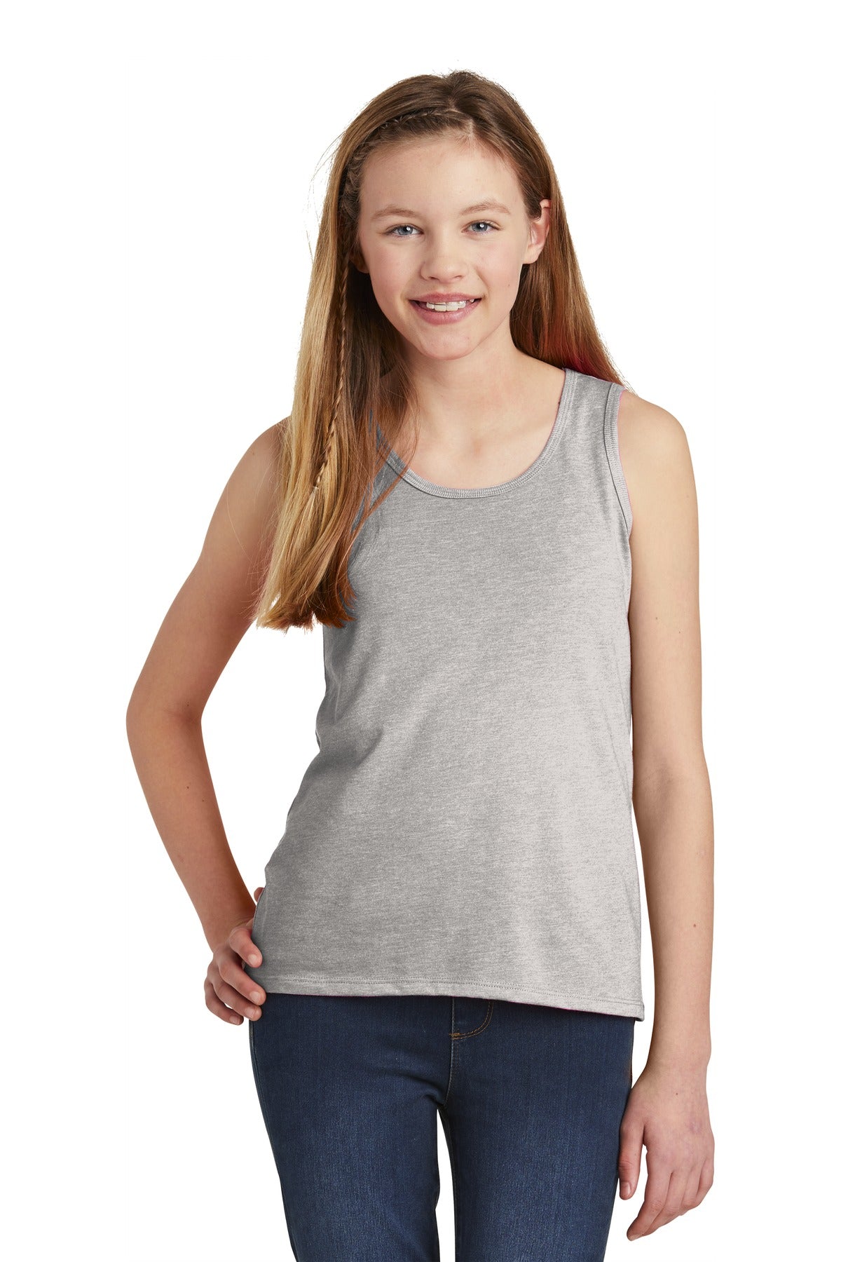 District Girls V.I.T. Tank. DT6303YG Youth Apparel Shirts & Tops