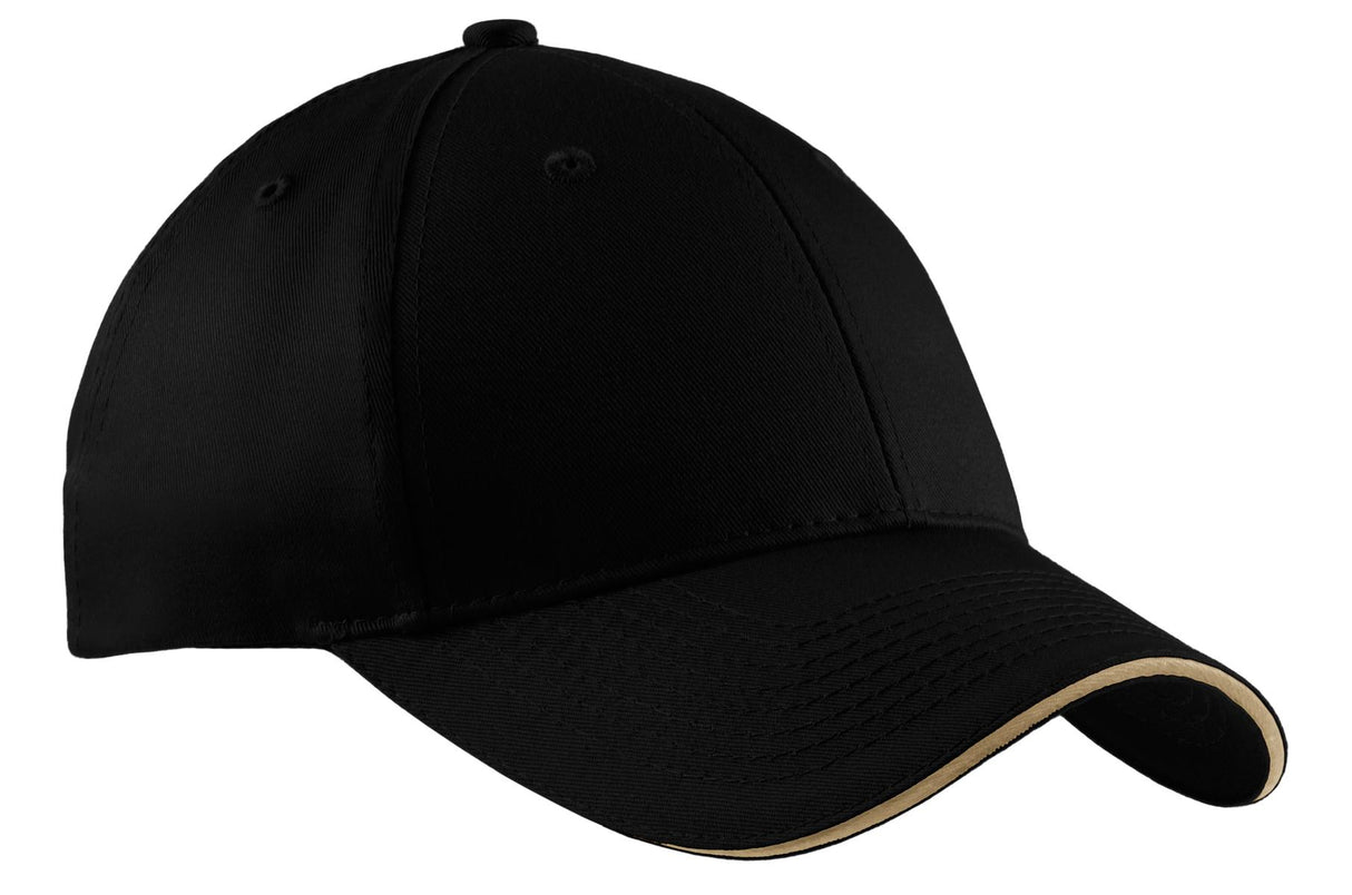Port & Company - Adult Sandwich Bill Cap Unisex Accessories Hats & Caps