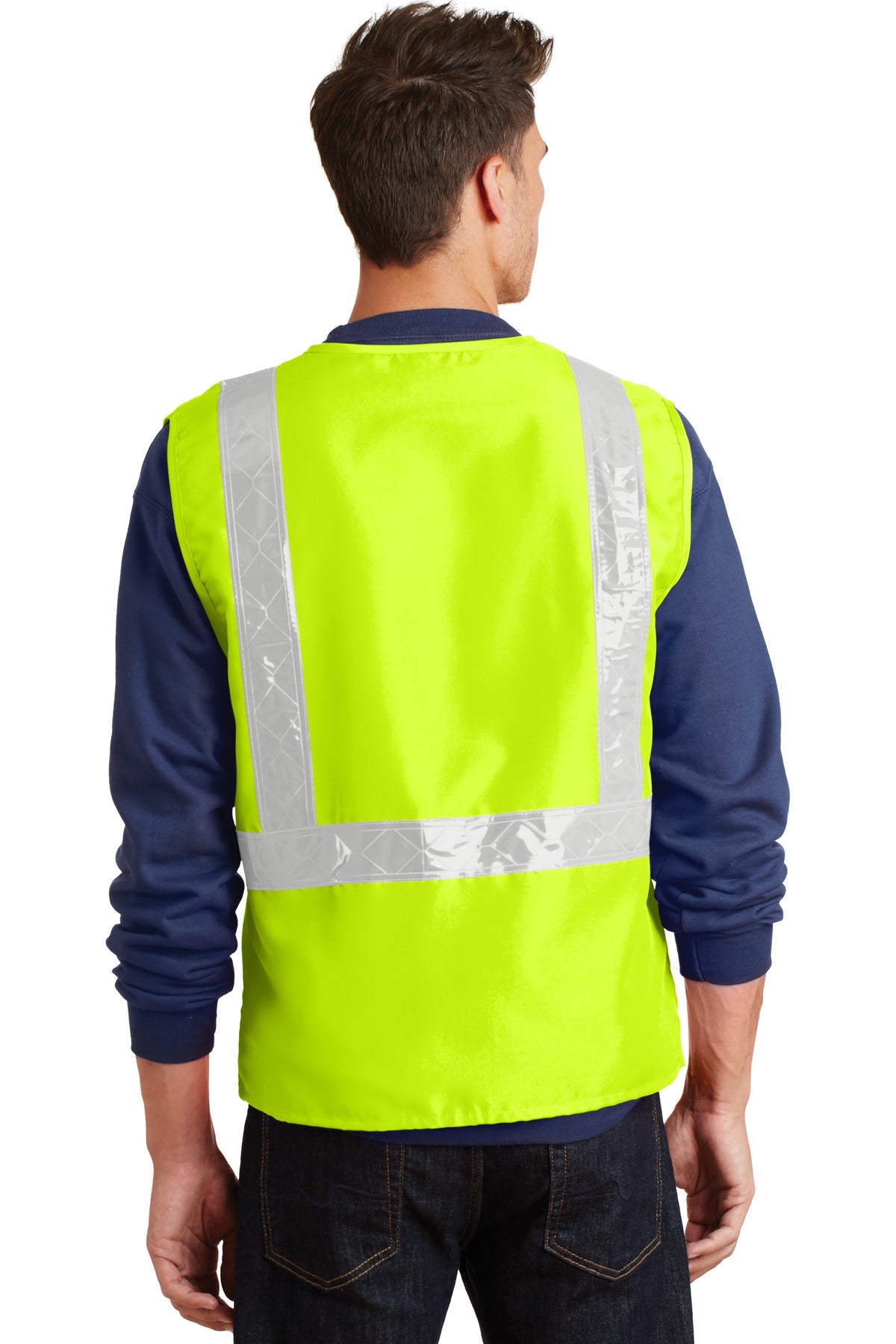 Port Authority Men's Enhanced Visibility Vest. SV01 Mens Apparel Jackets & Vests