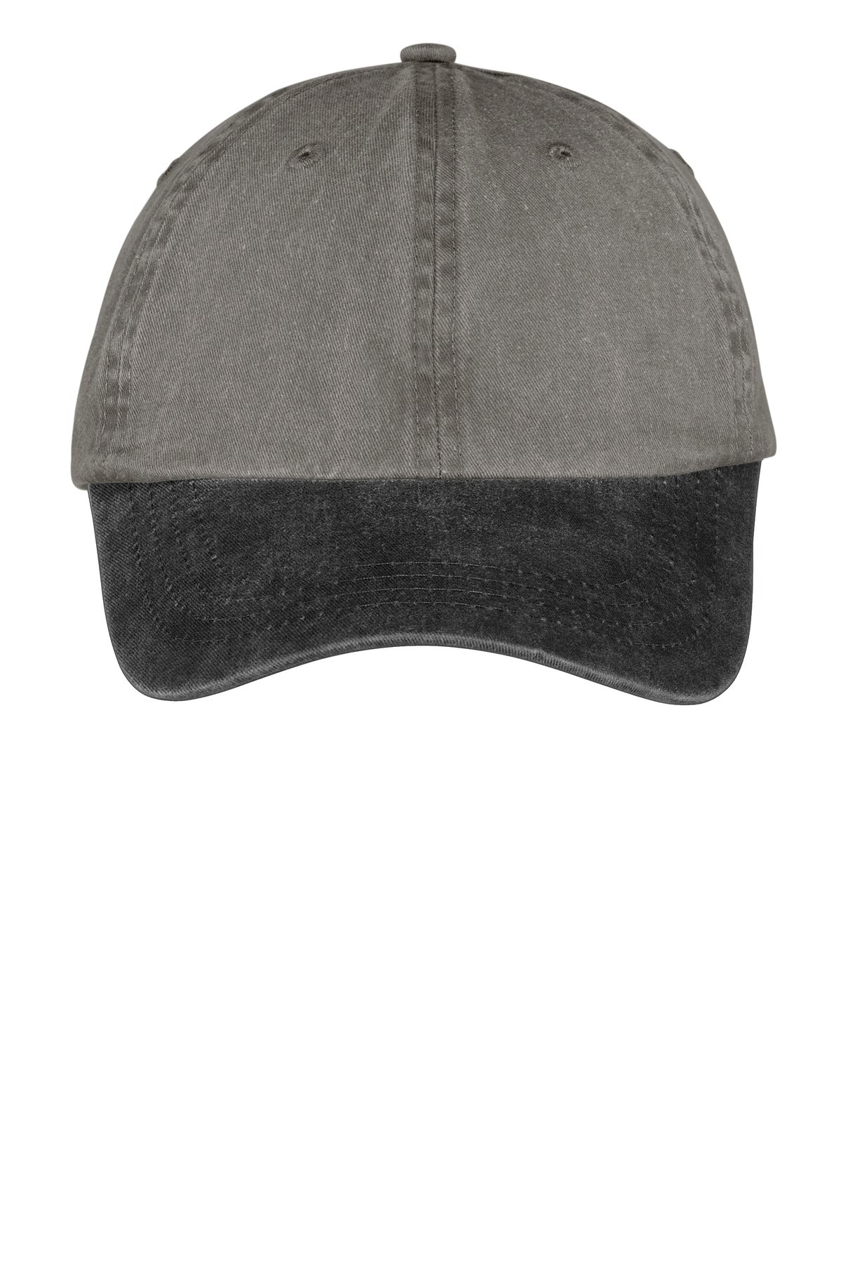 Port & Company - Adult Two-Tone Pigment-Dyed Cap Unisex Accessories Hats & Caps