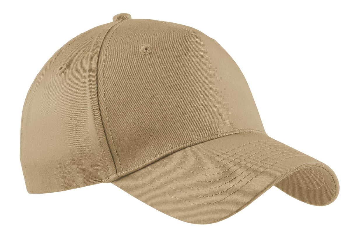 Port & Company - Five-Panel Twill Cap Unisex Accessories Hats & Caps