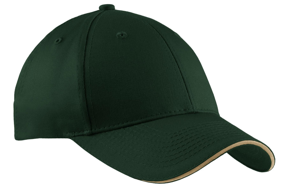 Port & Company - Adult Sandwich Bill Cap Unisex Accessories Hats & Caps