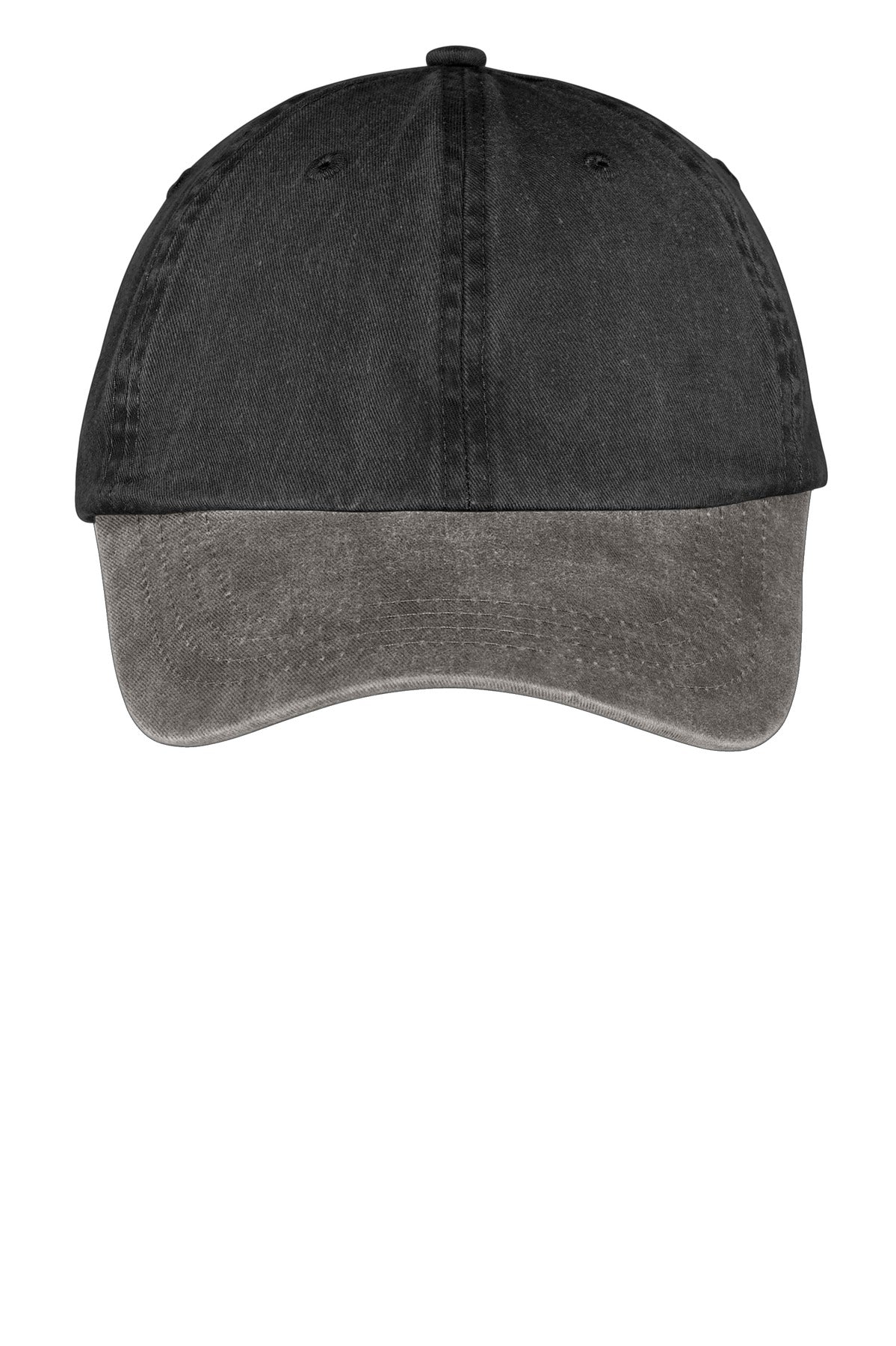 Port & Company - Adult Two-Tone Pigment-Dyed Cap Unisex Accessories Hats & Caps