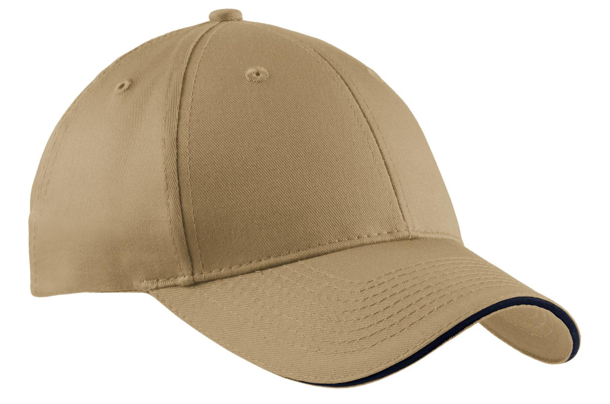 Port & Company - Adult Sandwich Bill Cap Unisex Accessories Hats & Caps