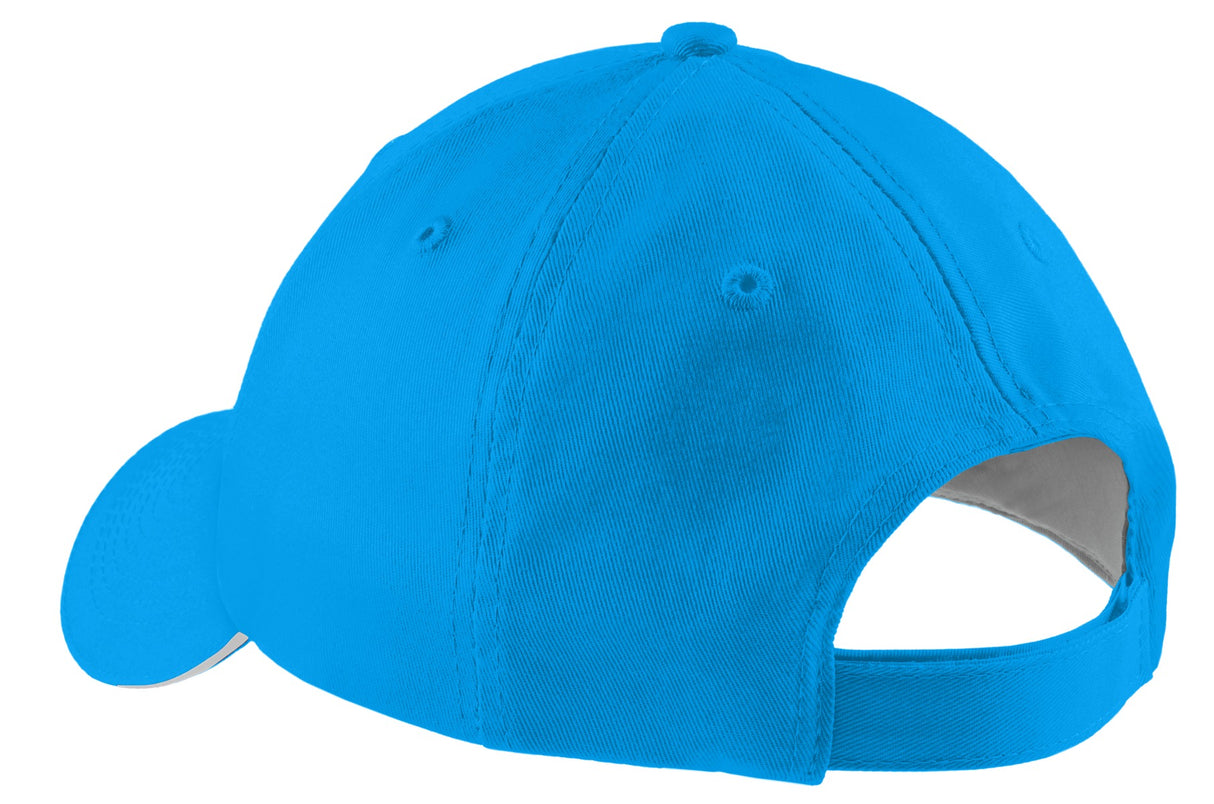 Port & Company - Adult Sandwich Bill Cap Unisex Accessories Hats & Caps