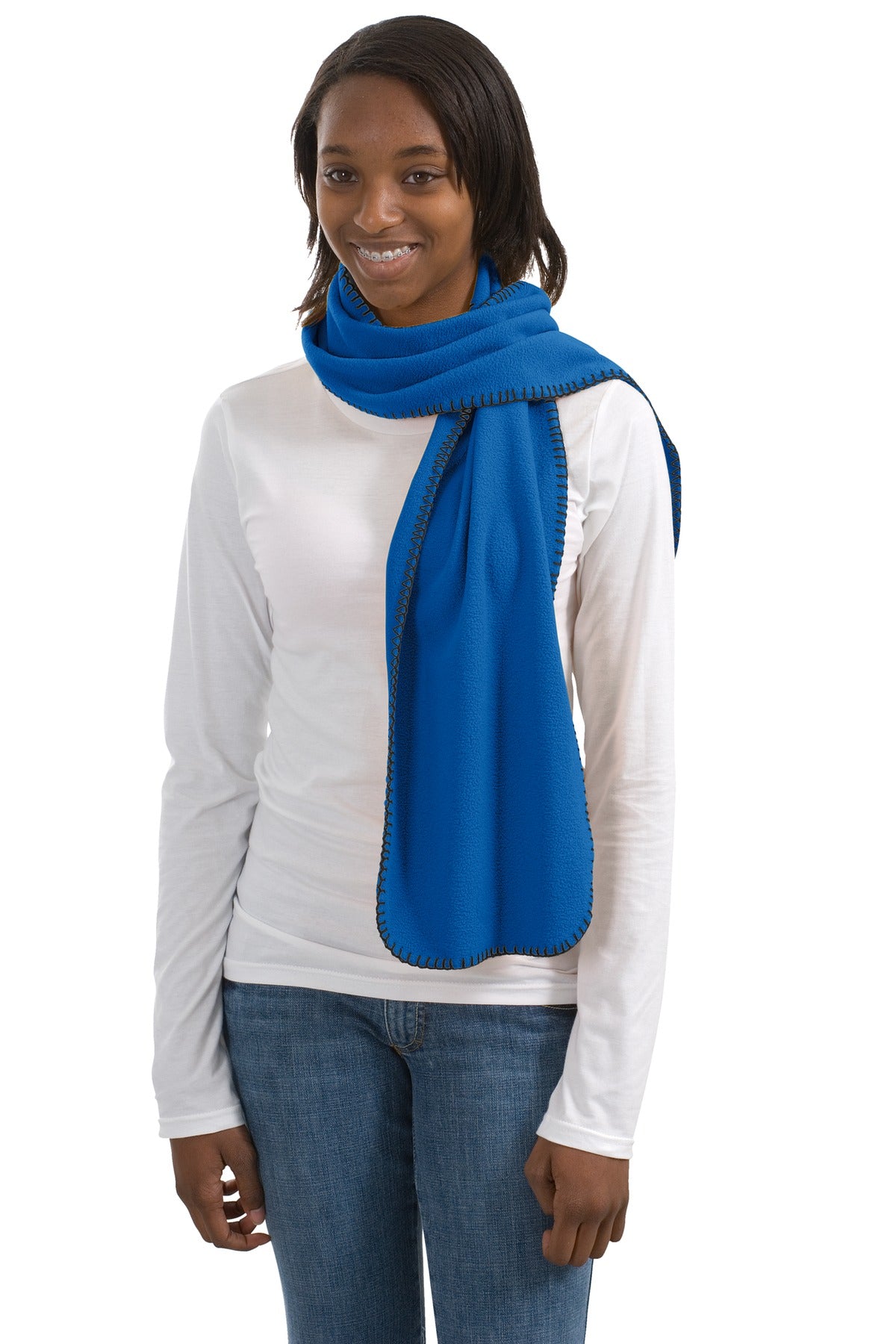 Port Authority R-Tek Fleece Scarf. FS01 Unisex Accessories Gloves & Scarves