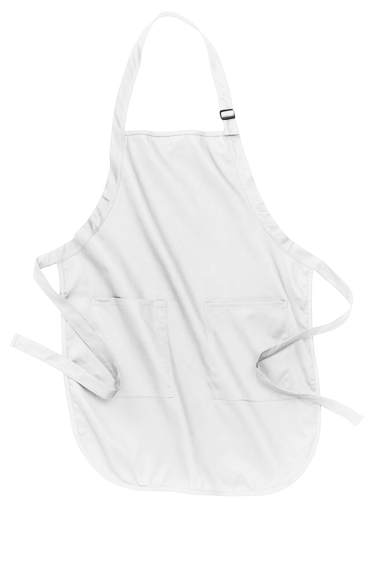 Port Authority Full-Length Apron with Pockets. A500 Unisex Accessories Aprons
