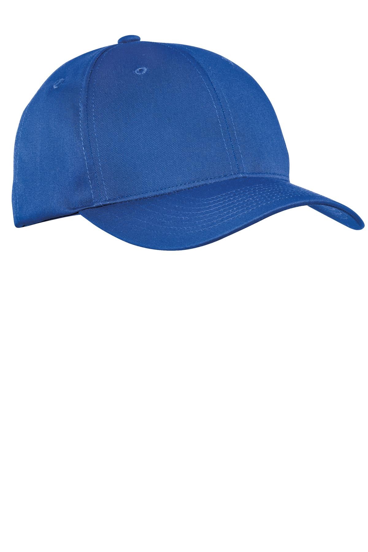 Port Authority Fine Twill Cap Unisex Accessories Hats & Caps