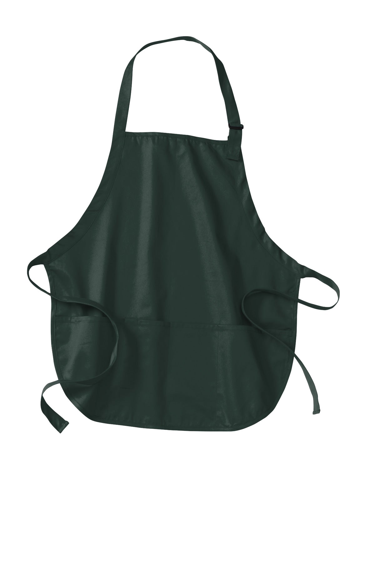 Port Authority Medium-Length Apron with Pouch Pockets. A510 Unisex Accessories Aprons