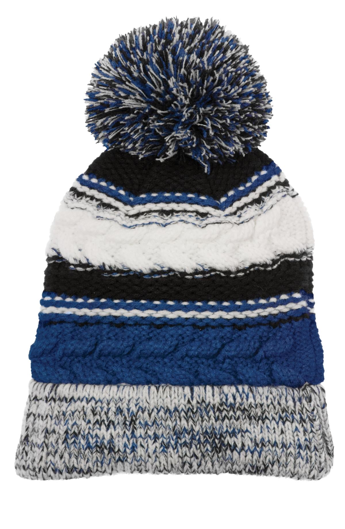 Sport-Tek Pom Pom Team Beanie Unisex Accessories Hats & Caps