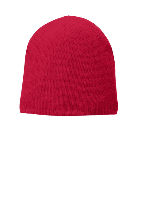 Port & Company Fleece-Lined Beanie Cap Unisex Accessories Hats & Caps