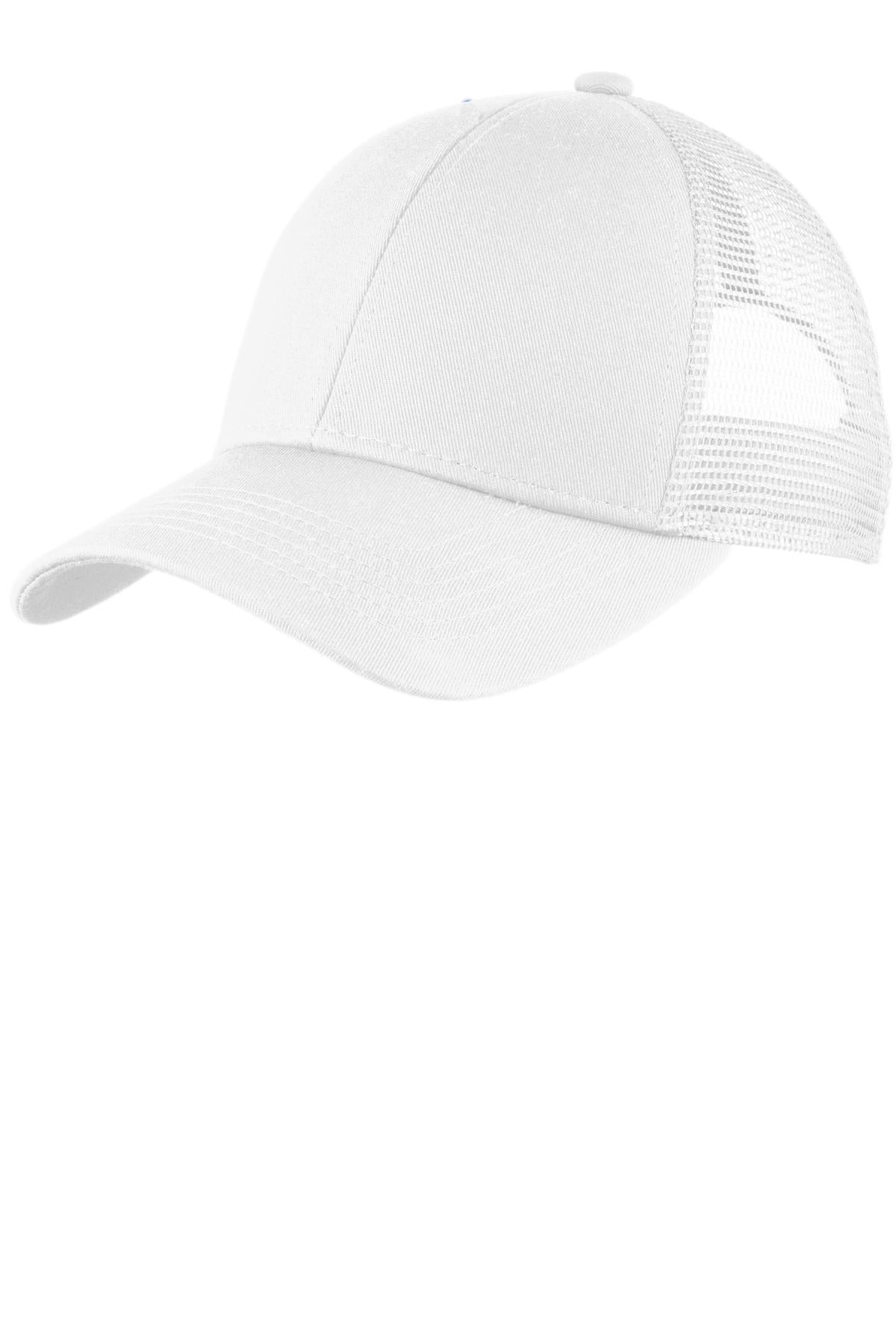 Port Authority Adjustable Mesh Back Cap Unisex Accessories Hats & Caps