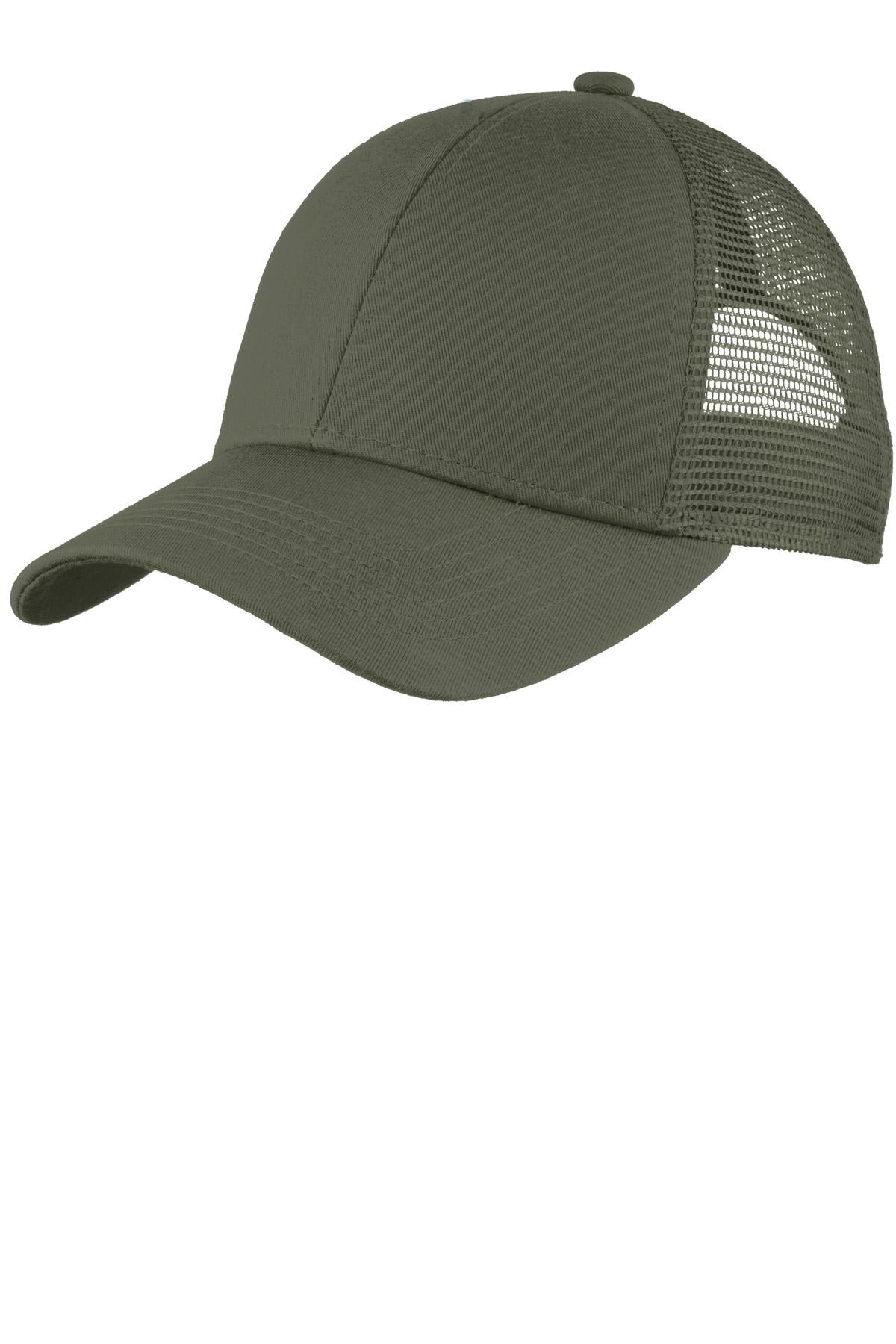 Port Authority Adjustable Mesh Back Cap Unisex Accessories Hats & Caps