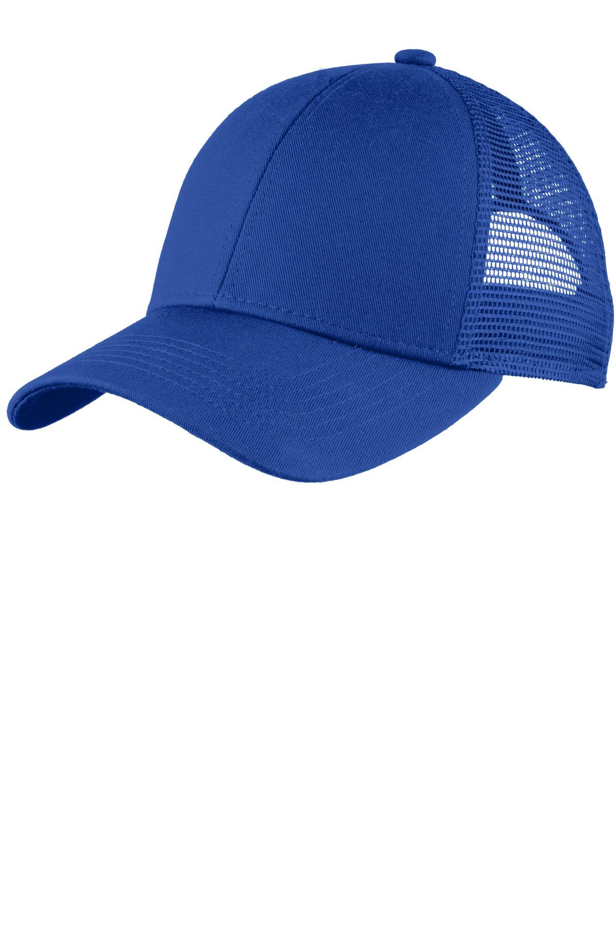 Port Authority Adjustable Mesh Back Cap Unisex Accessories Hats & Caps